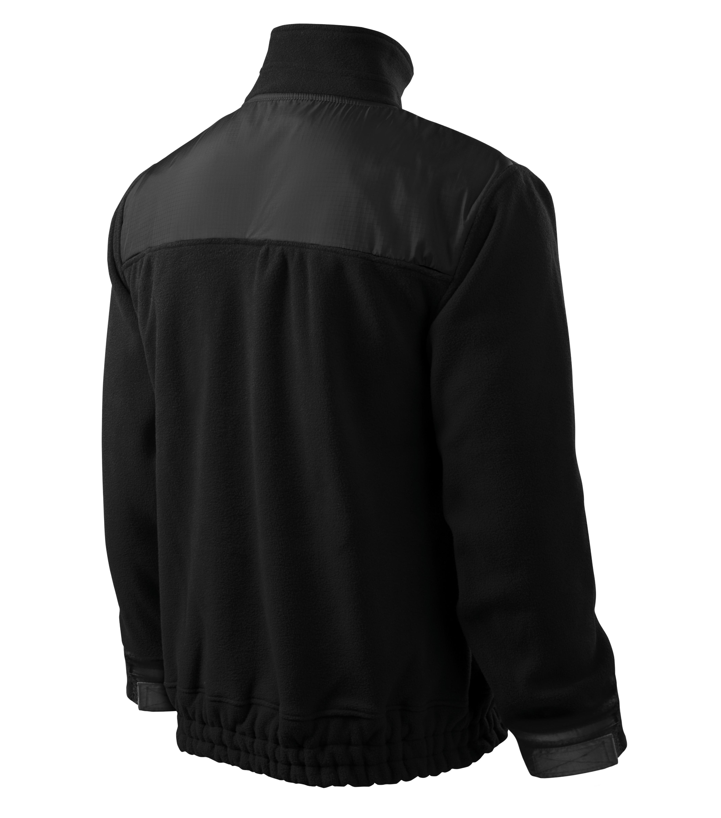 Damen und Herren Fleecejacke - JACKET HI-Q506 - Taschen mit Krampenreißverschluss und Saum mit elastischem Band