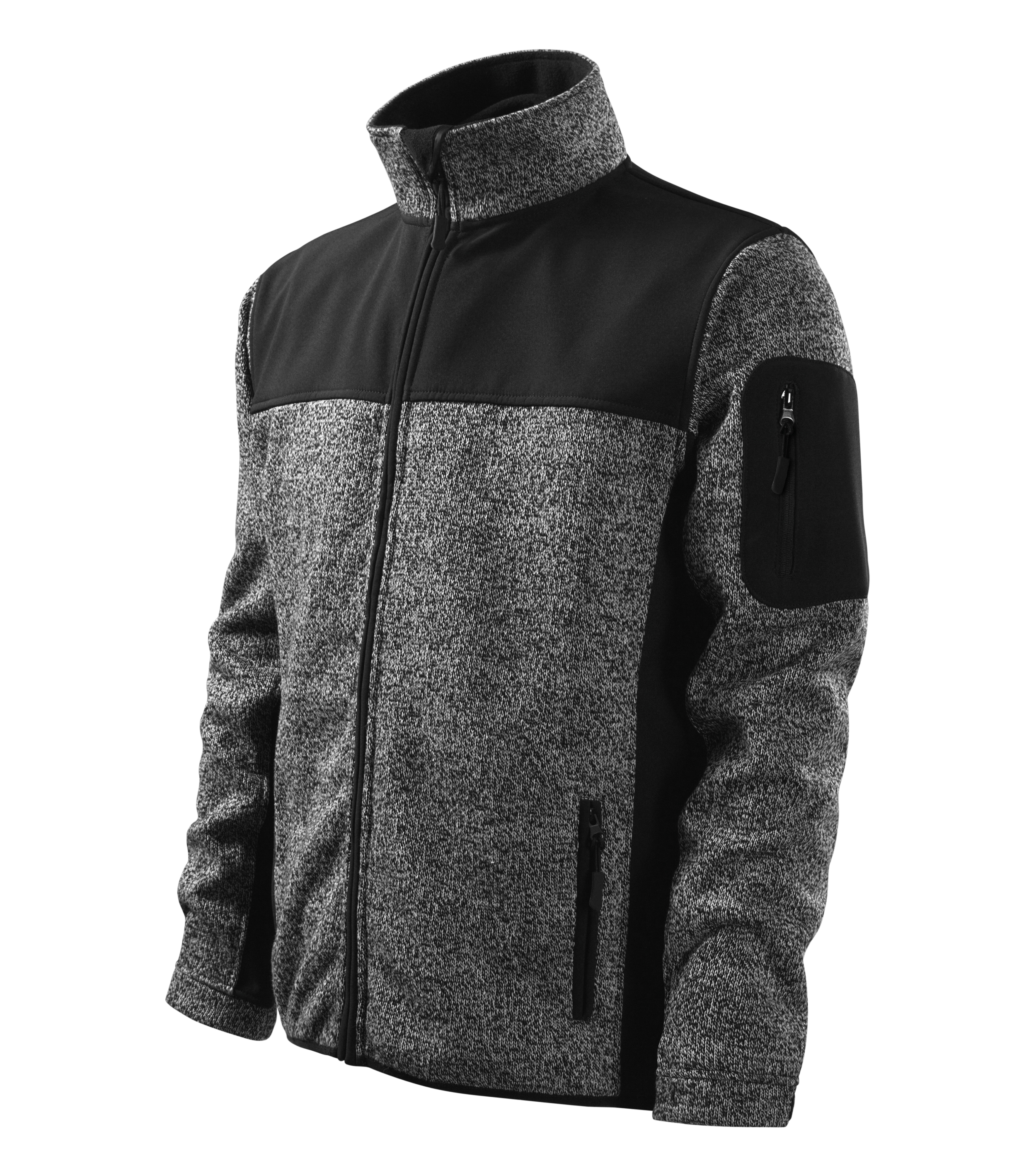 Softshelljacke Herren - Casual 550 - Ärmeltaschen und Anti-Pilling-Bearbeitung - Herrenjacke für den Winter oder als Outdoor