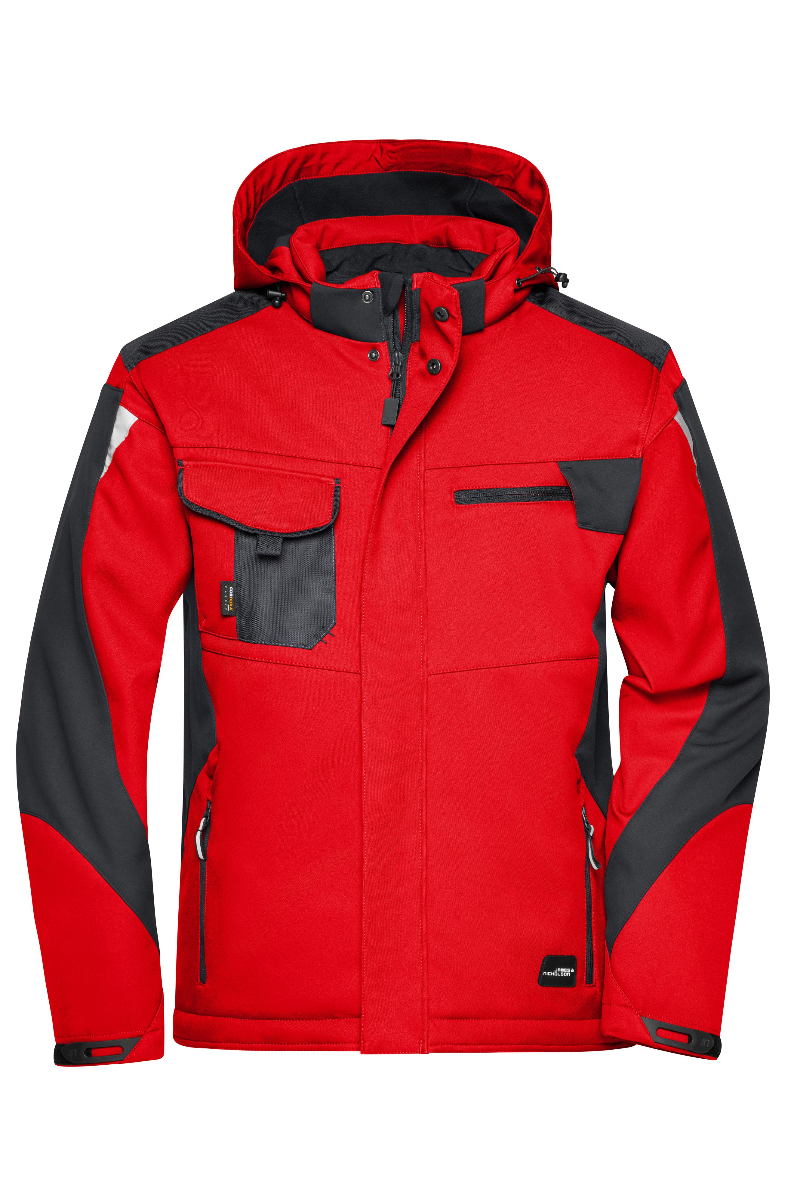 Craftsmen Softshell Jacket - STRONG - JN824 Professionelle Softshelljacke mit warmem Innenfutter