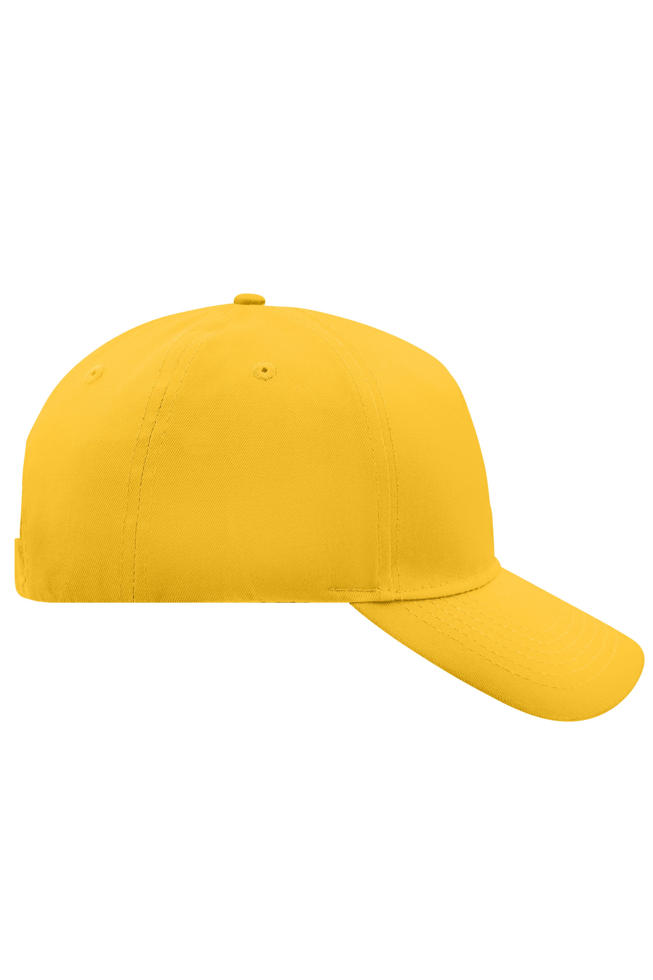 5 Panel Cap MB6117 5 Panel Cap mit ungebürsteter Oberfläche