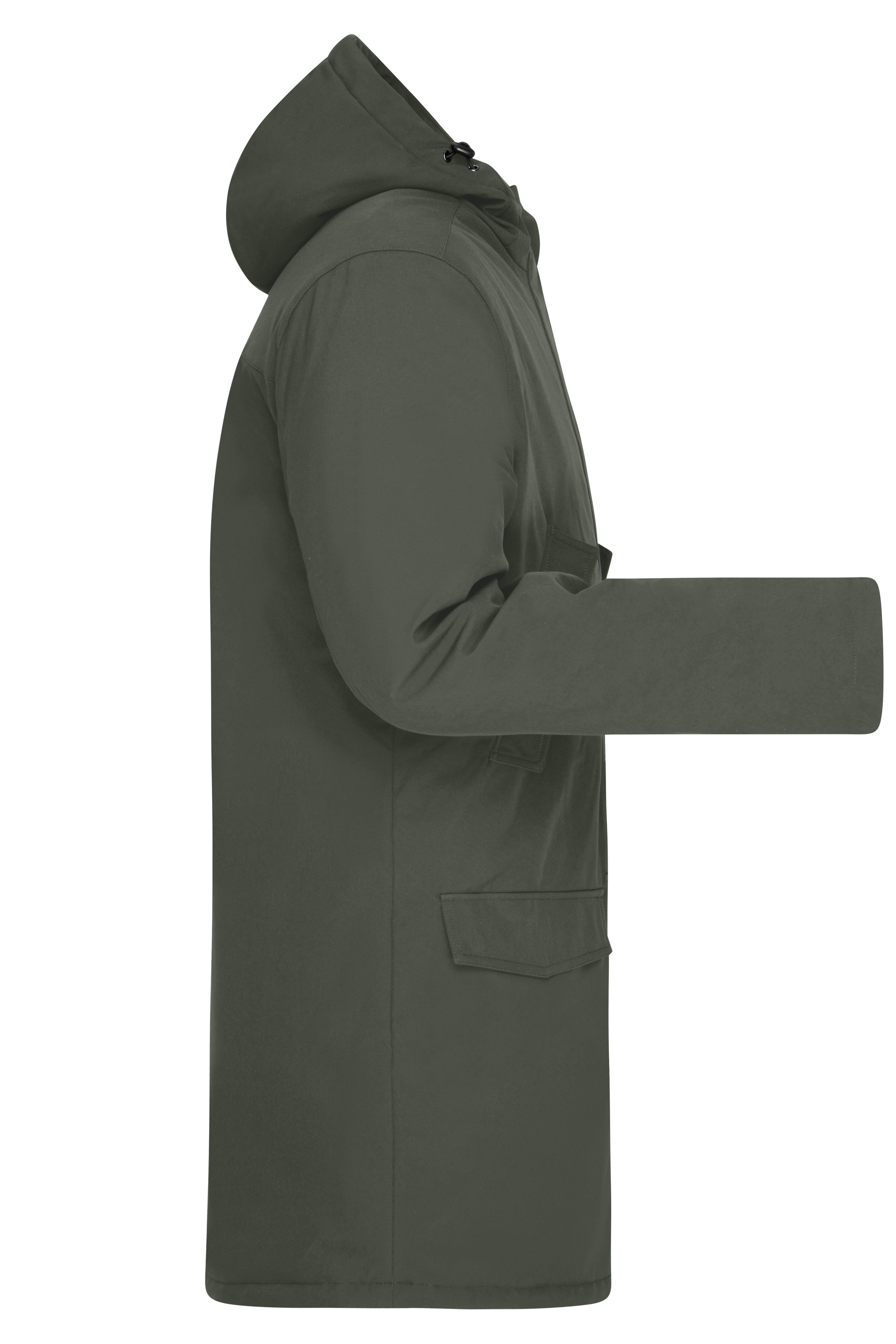 Men's Business Parka JN1176 Klassischer, wattierter Parka mit angeschnittener Kapuze