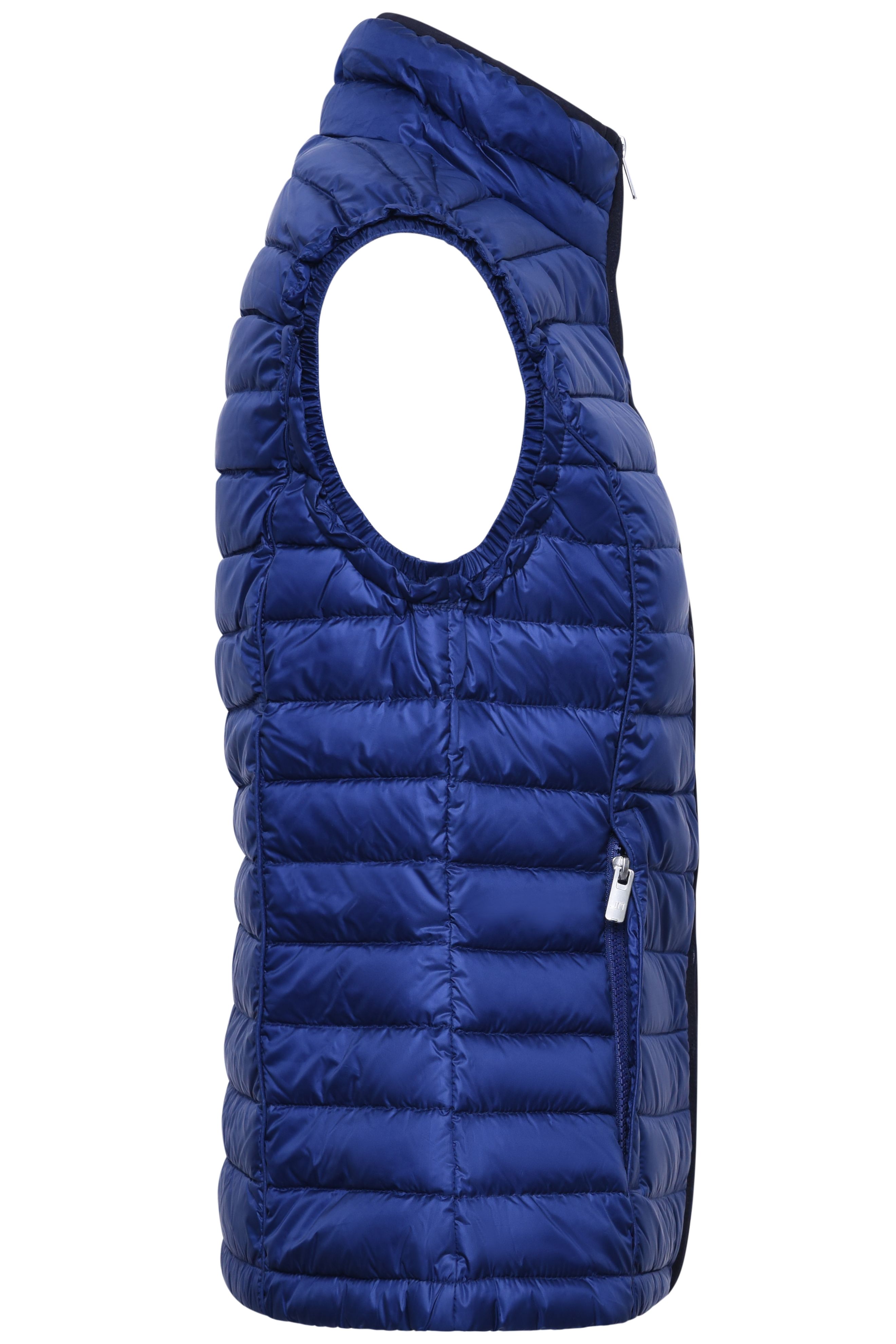 Ladies' Quilted Down Vest JN1079 Sportliche Daunenweste mit Stehkragen