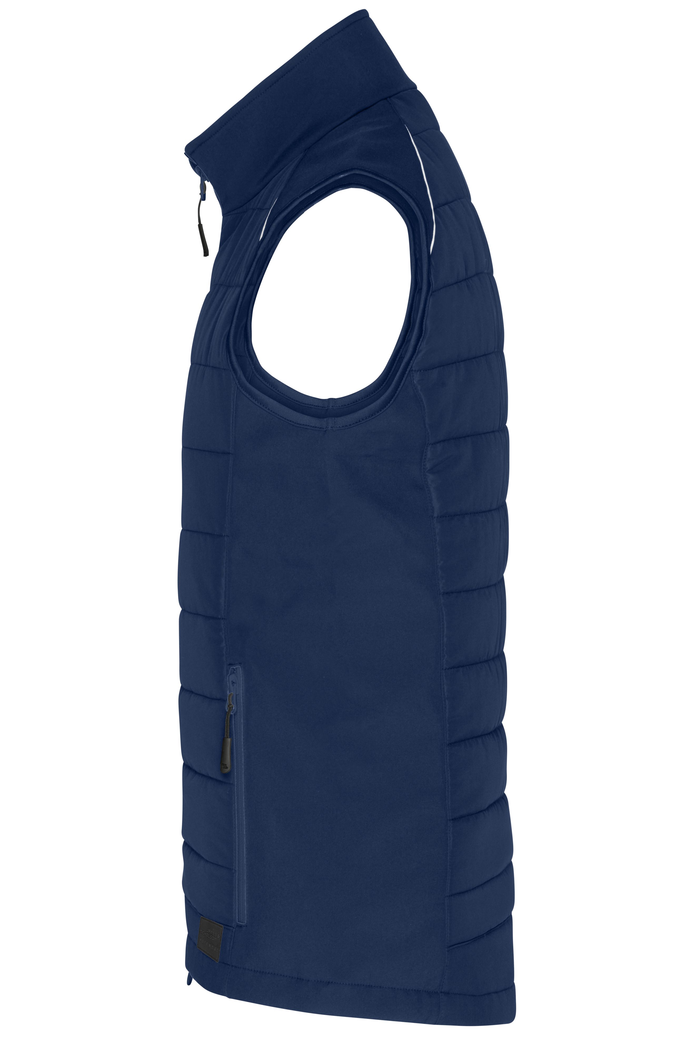 Men's Hybrid Vest JN1822 Softshellweste im attraktiven Materialmix