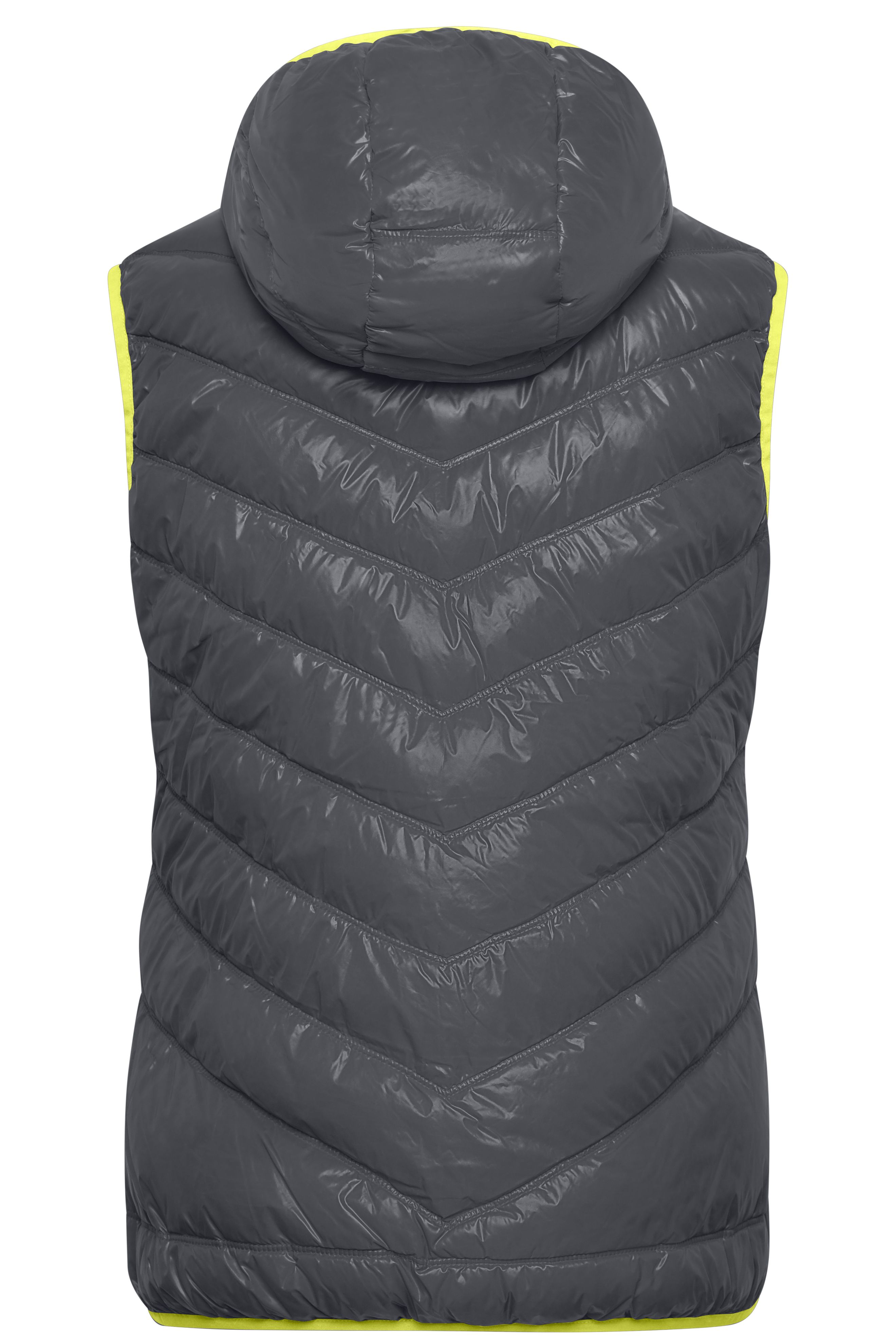 Ladies' Down Vest JN1061 Ultraleichte sportliche Daunenweste mit Kapuze