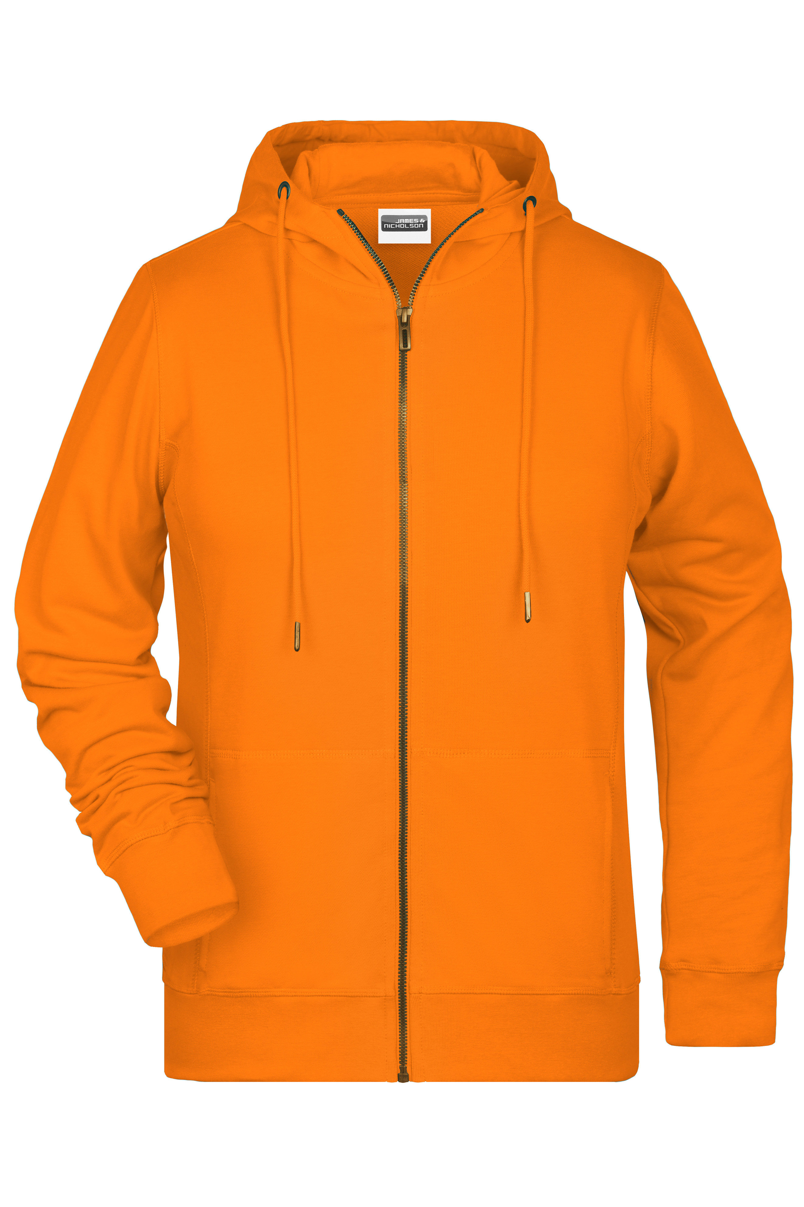 Ladies' Zip Hoody 8025 Sweat-Jacke mit Kapuze und Reißverschluss