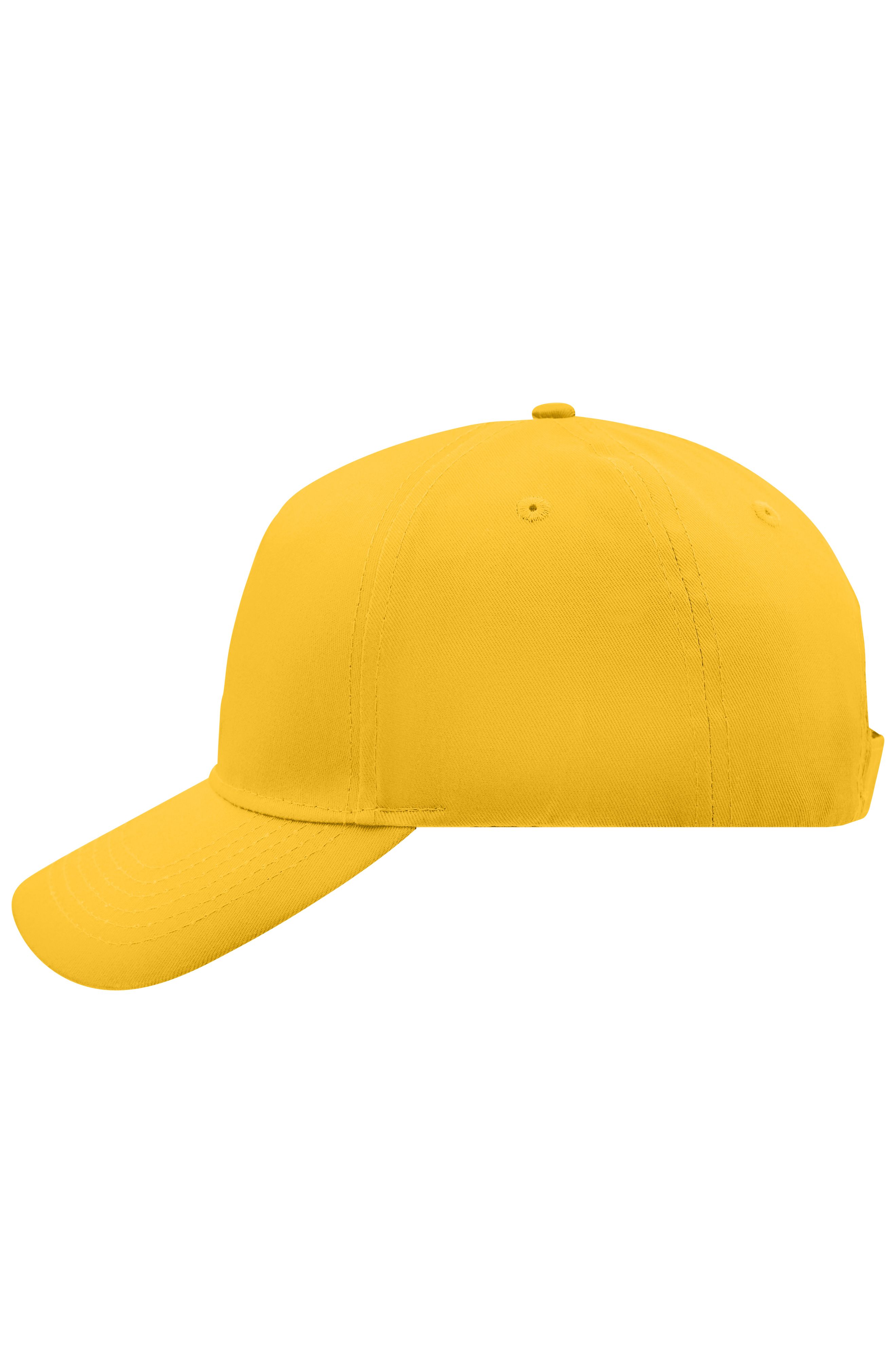 5 Panel Cap MB6117 5 Panel Cap mit ungebürsteter Oberfläche