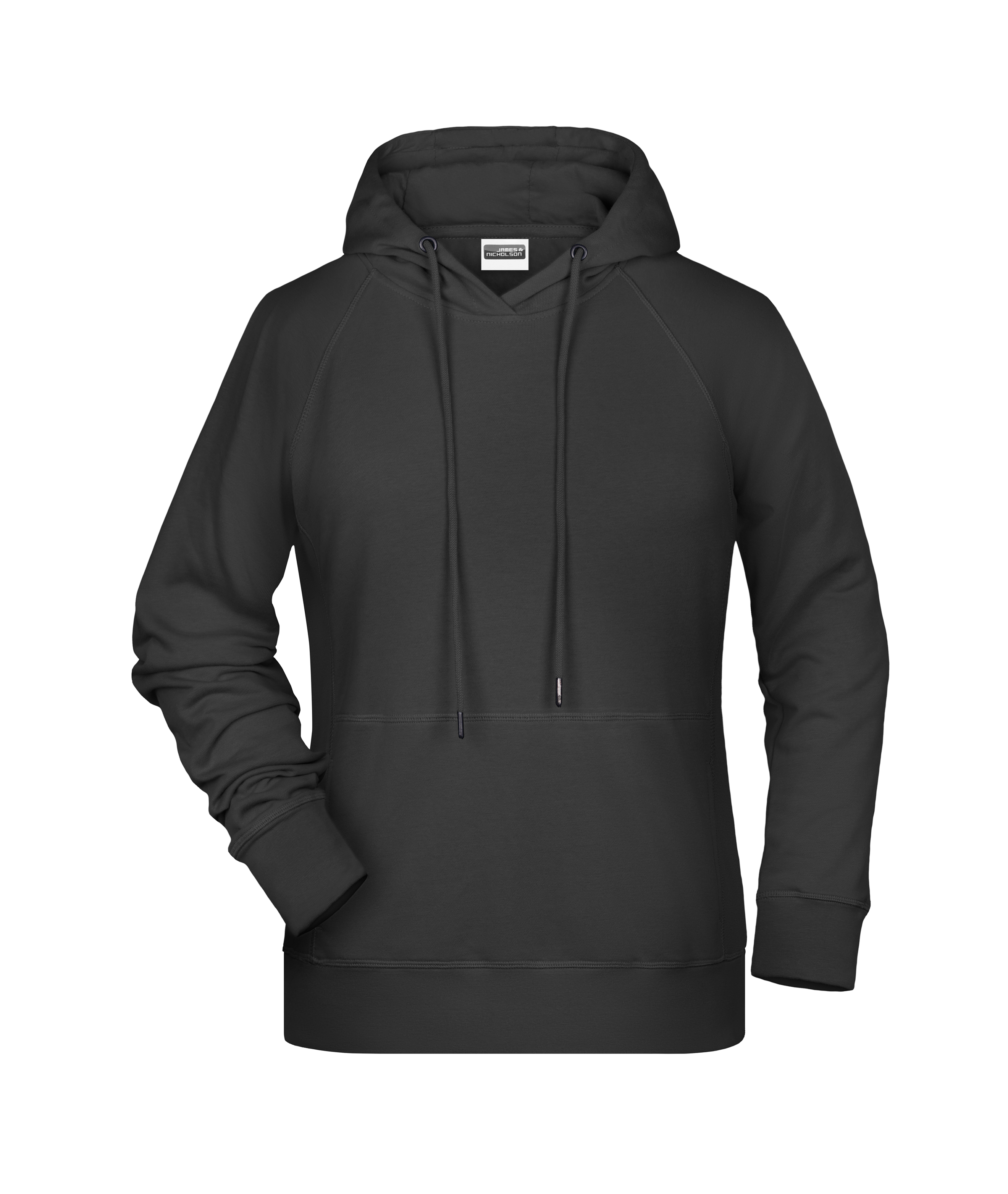 Ladies' Hoody 8023 Kapuzensweat mit Raglanärmeln