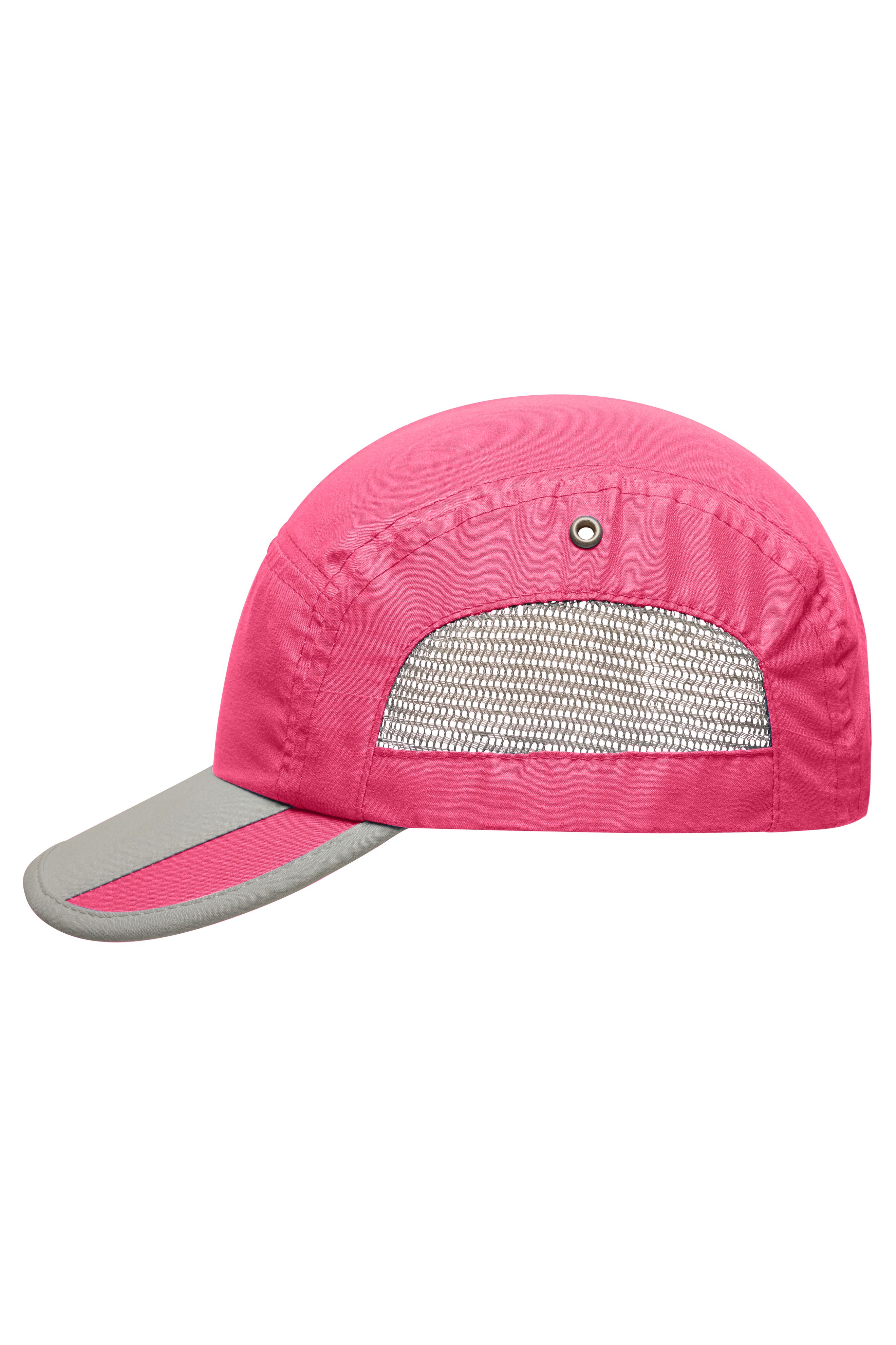 5 Panel Sportive Cap MB6522 Funktionelle, sehr leichte 5 Panel Cap aus weicher Microfaser