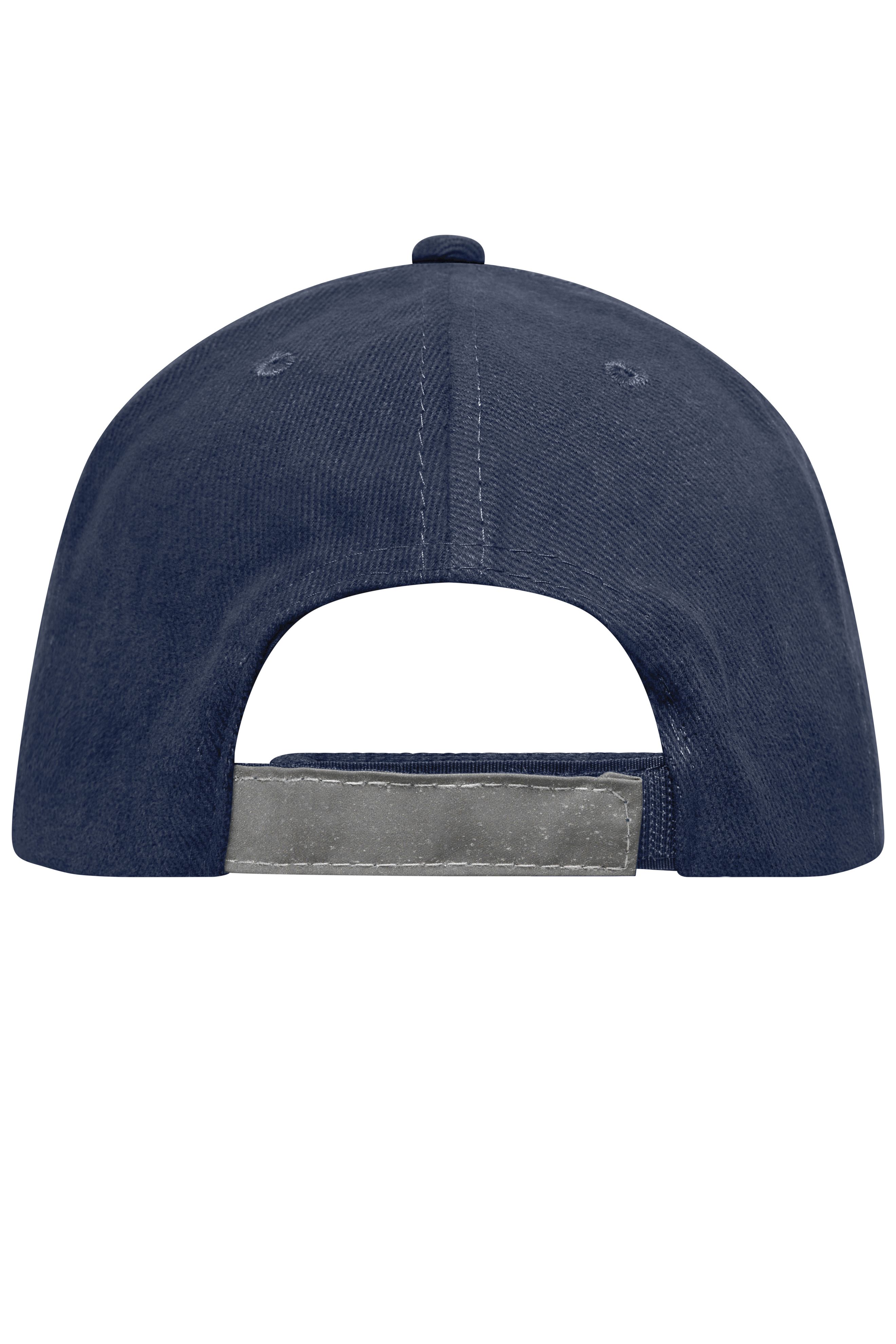 Security Cap for Kids MB6193 Originelles 6 Panel Cap mit reflektierender Schildeinfassung ( ohne Schutzfunktion/keine PSA )