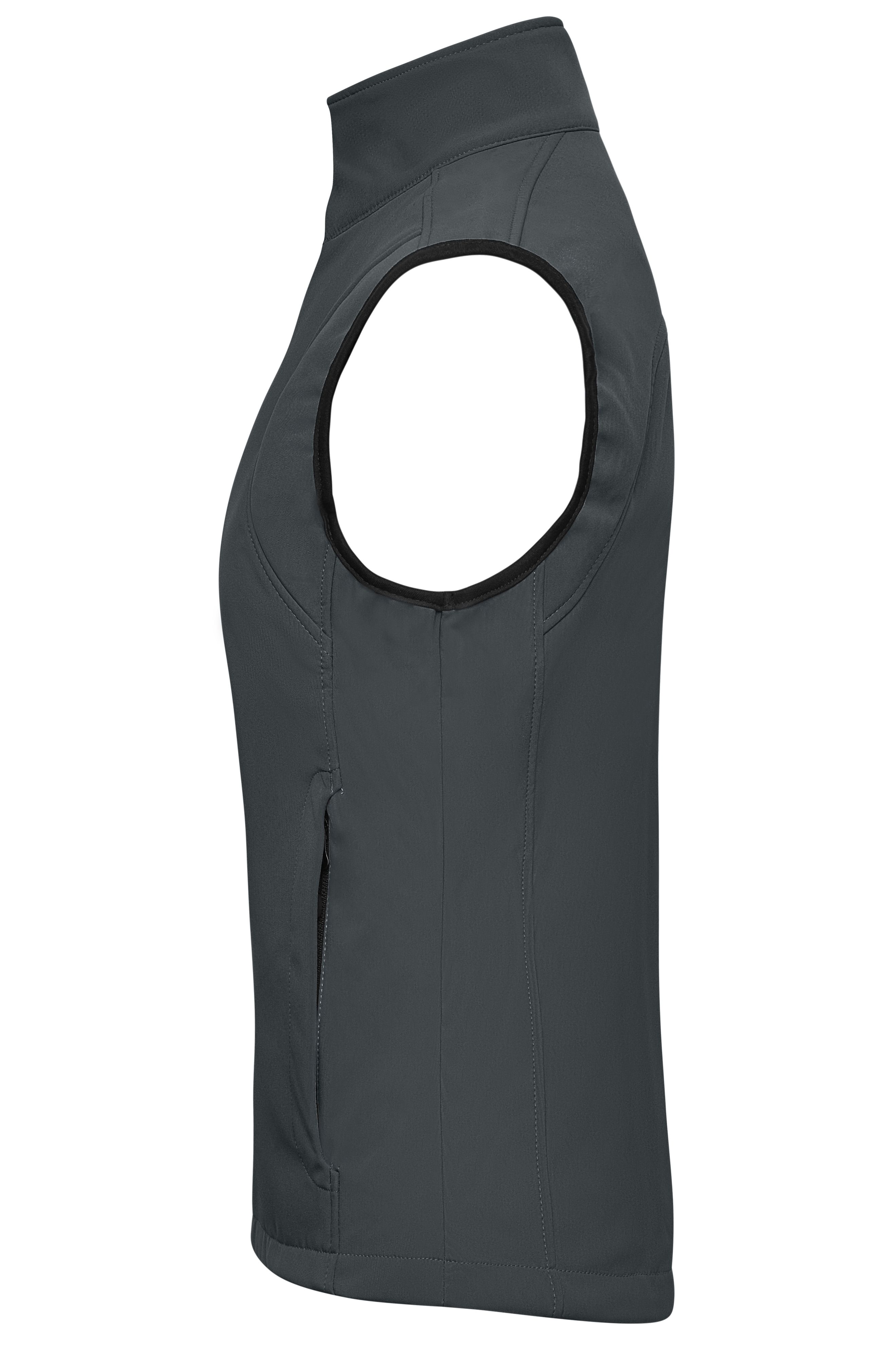 Ladies' Softshell Vest JN138 Trendige Weste aus Softshell