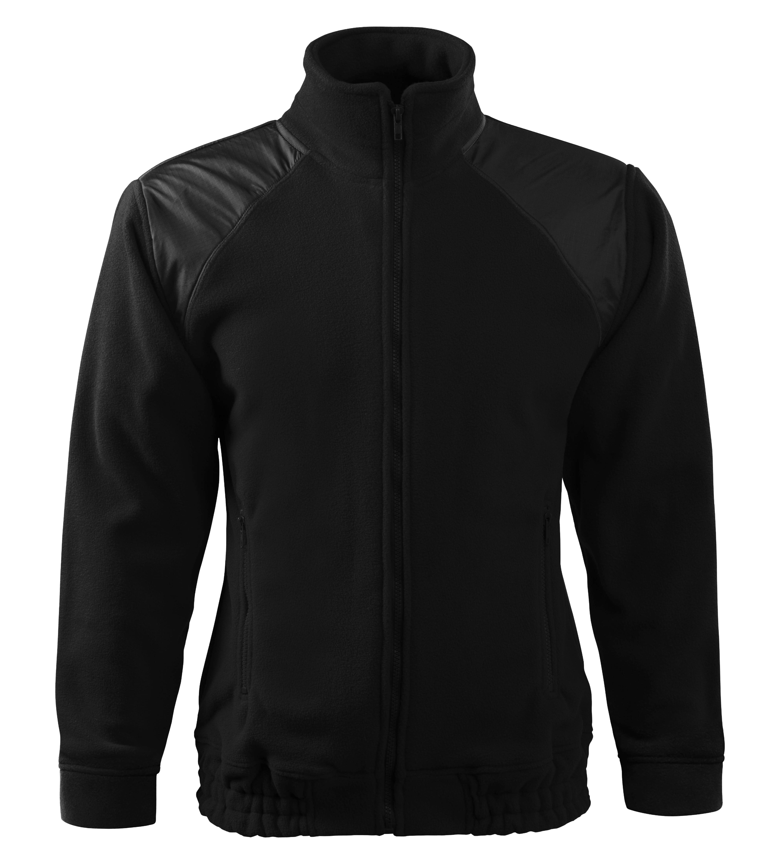 Damen und Herren Fleecejacke - JACKET HI-Q506 - Taschen mit Krampenreißverschluss und Saum mit elastischem Band