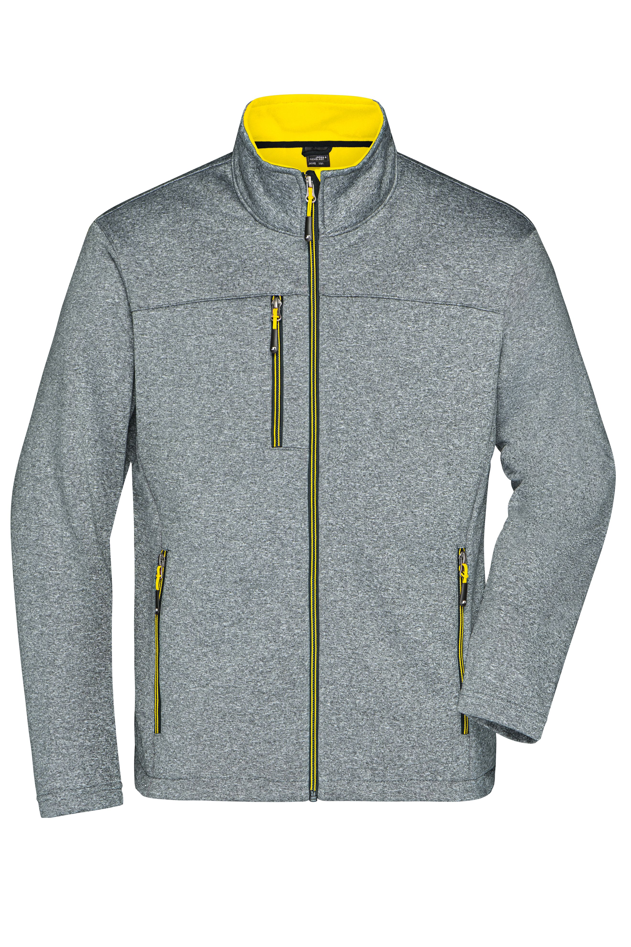 Men's Softshell Jacket JN1148 Softshelljacke in Melange-Optik