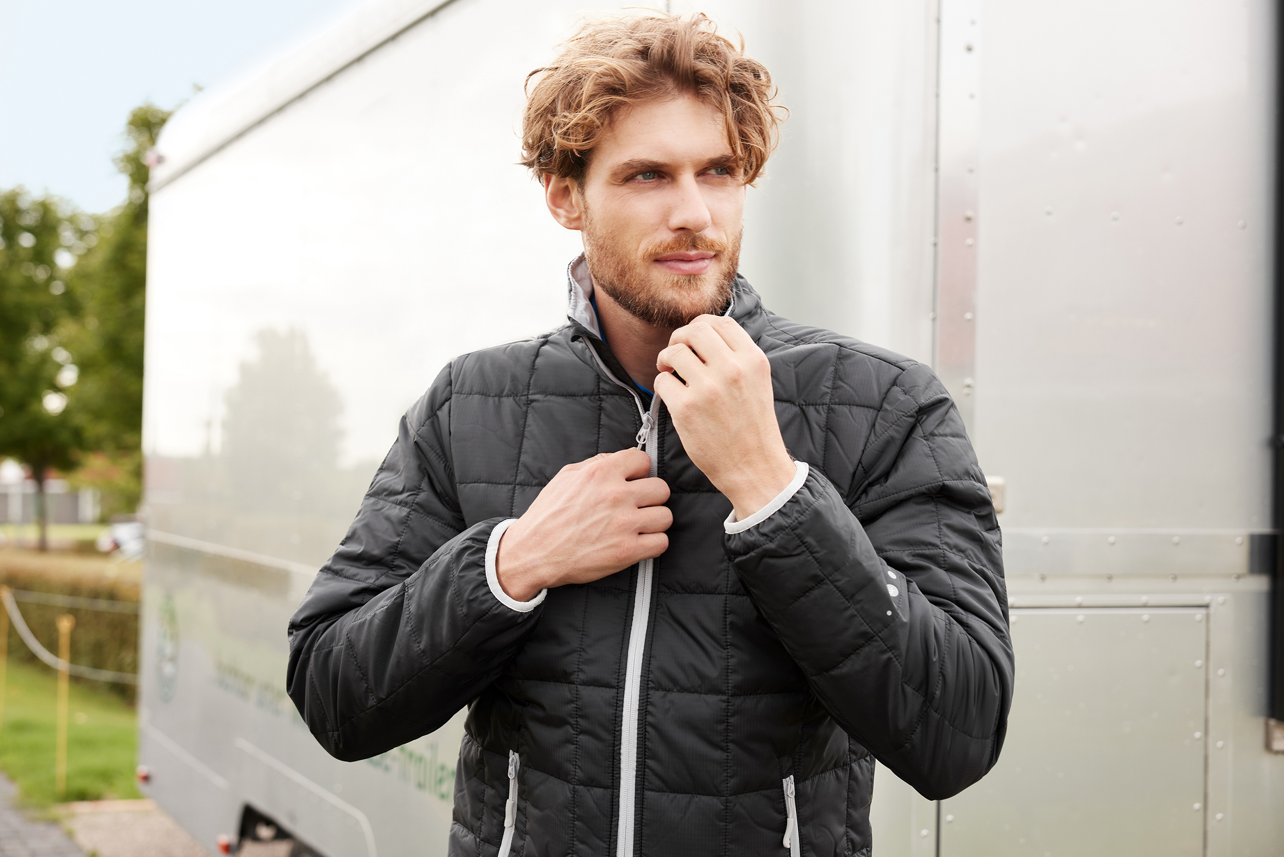 Men's Padded Light Weight Jacket JN1035 Steppjacke mit wärmender Thinsulate™3M-Wattierung