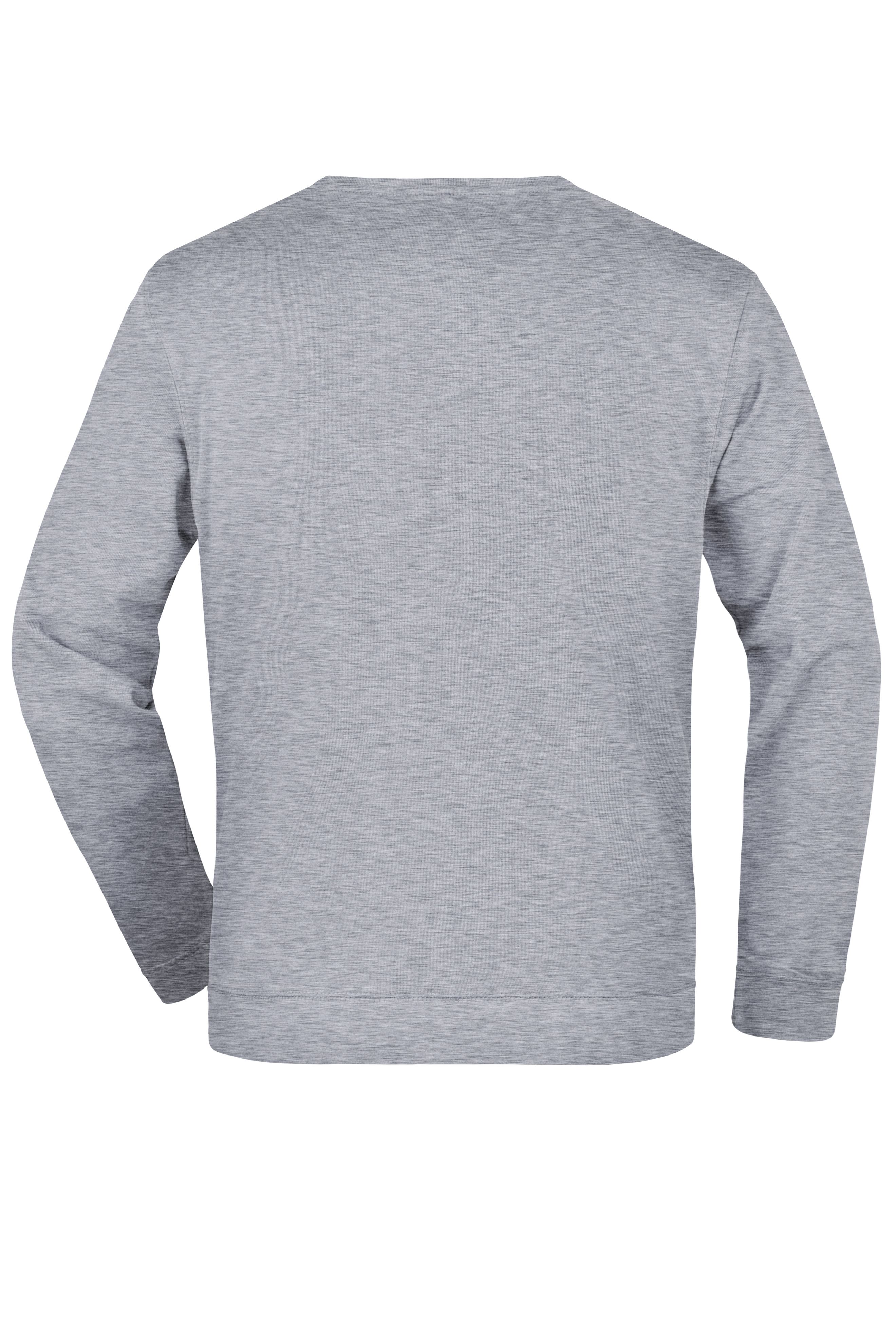 Basic Sweat JN057 Klassisches Sweatshirt aus French-Terry