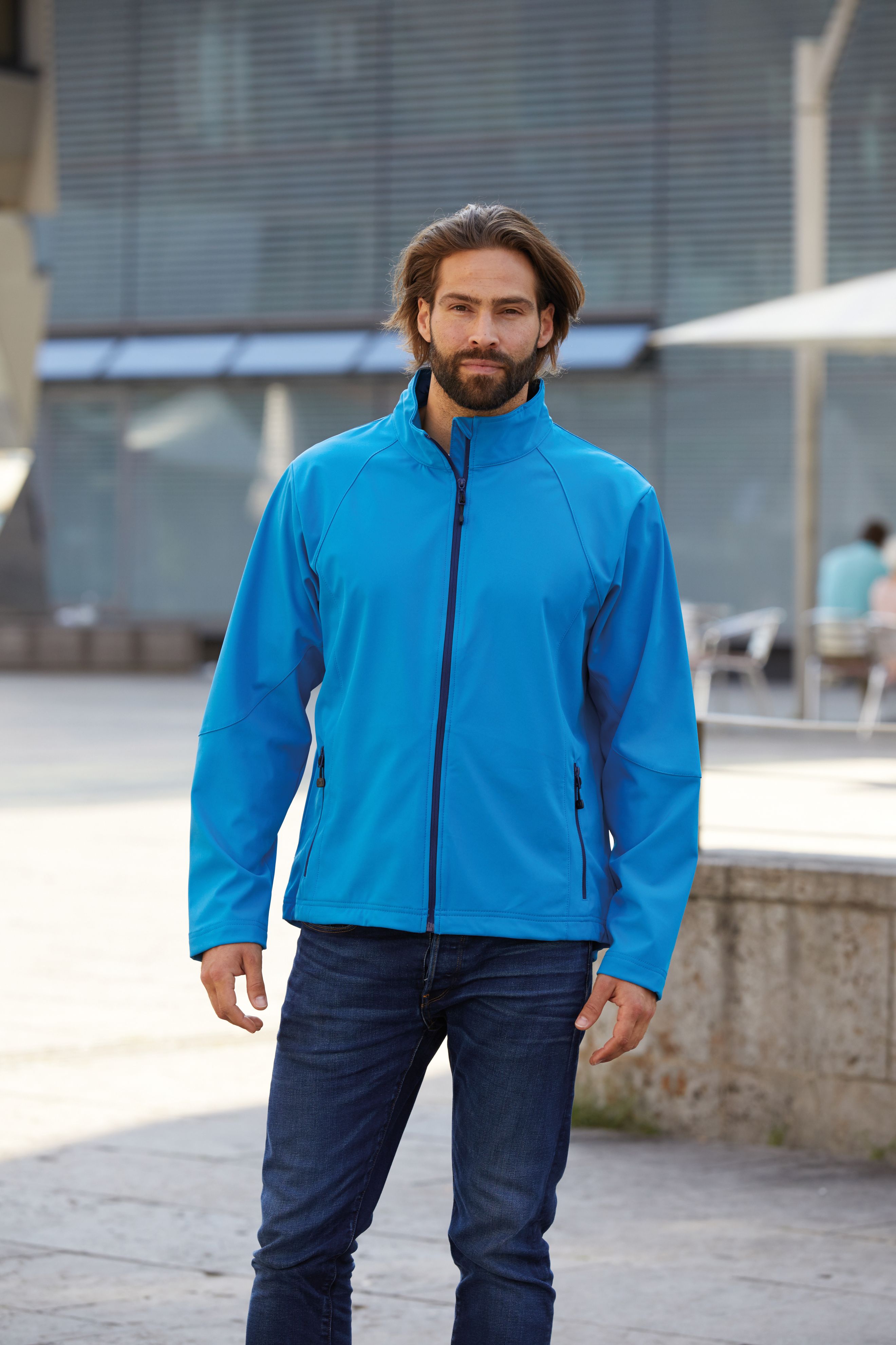 Men's Softshell Jacket JN1020 Modische Softshelljacke