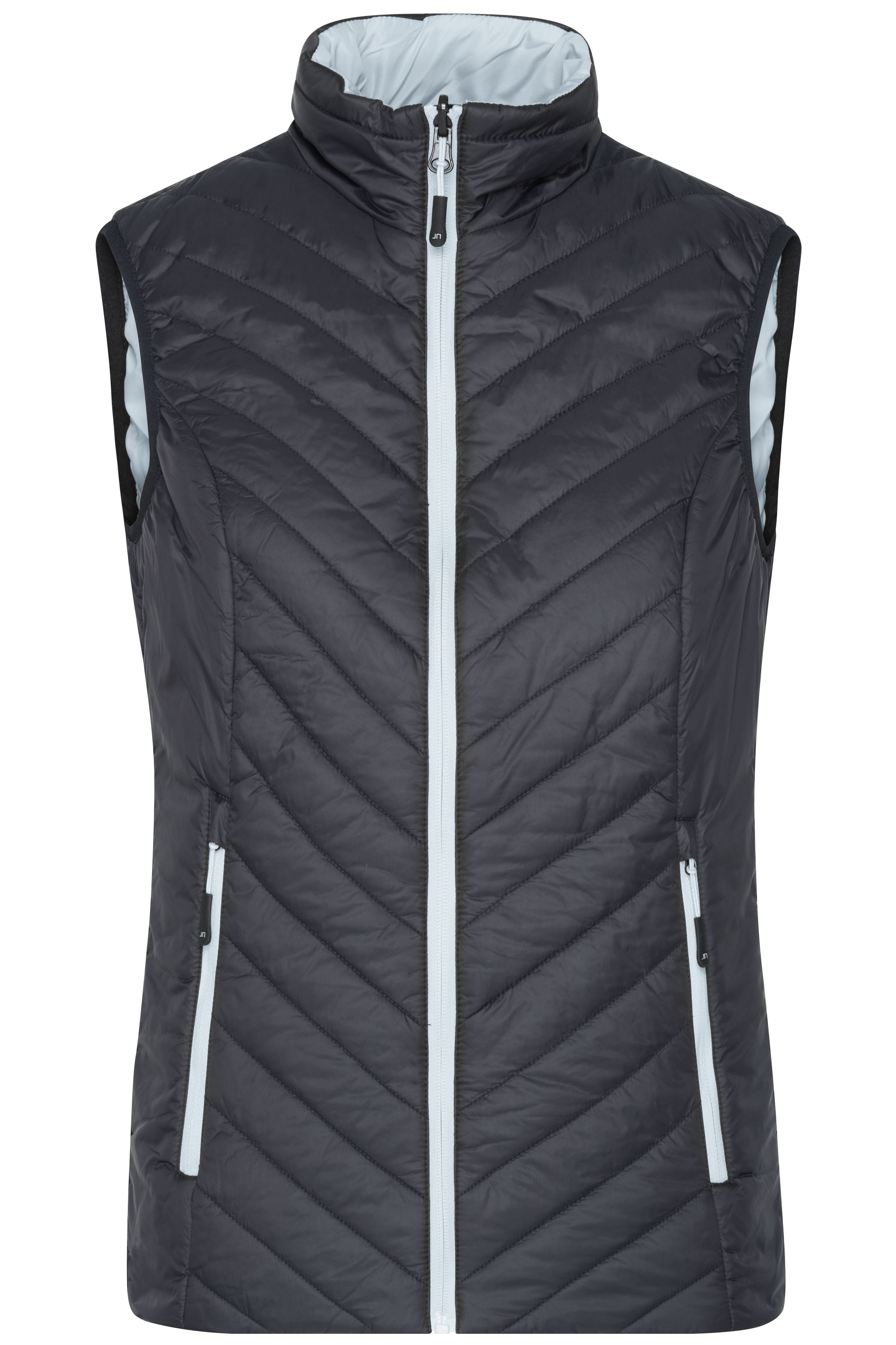 Ladies' Lightweight Vest JN1089 Leichte Wendeweste mit DuPont™ Sorona® Wattierung (nachwachsender, pflanzlicher Rohstoff)