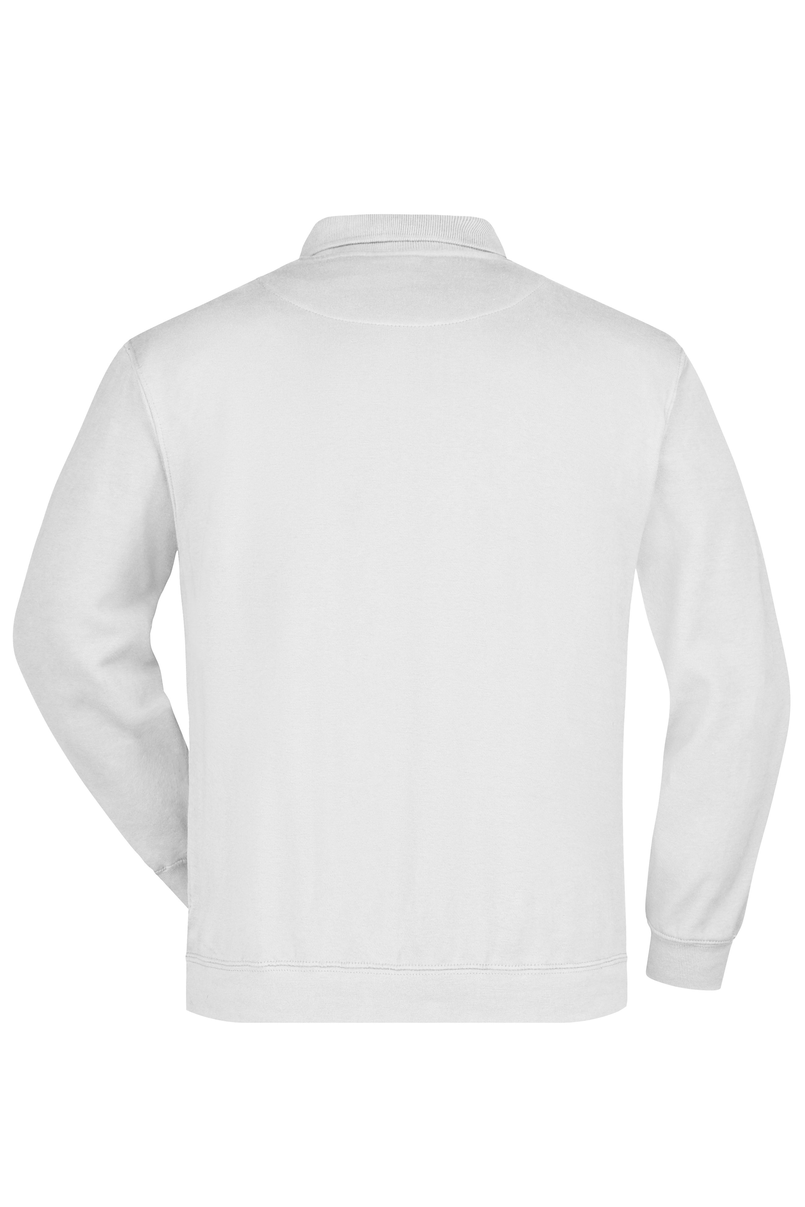 Polo-Sweat Heavy JN041 Klassisches Komfort Polo-Sweatshirt