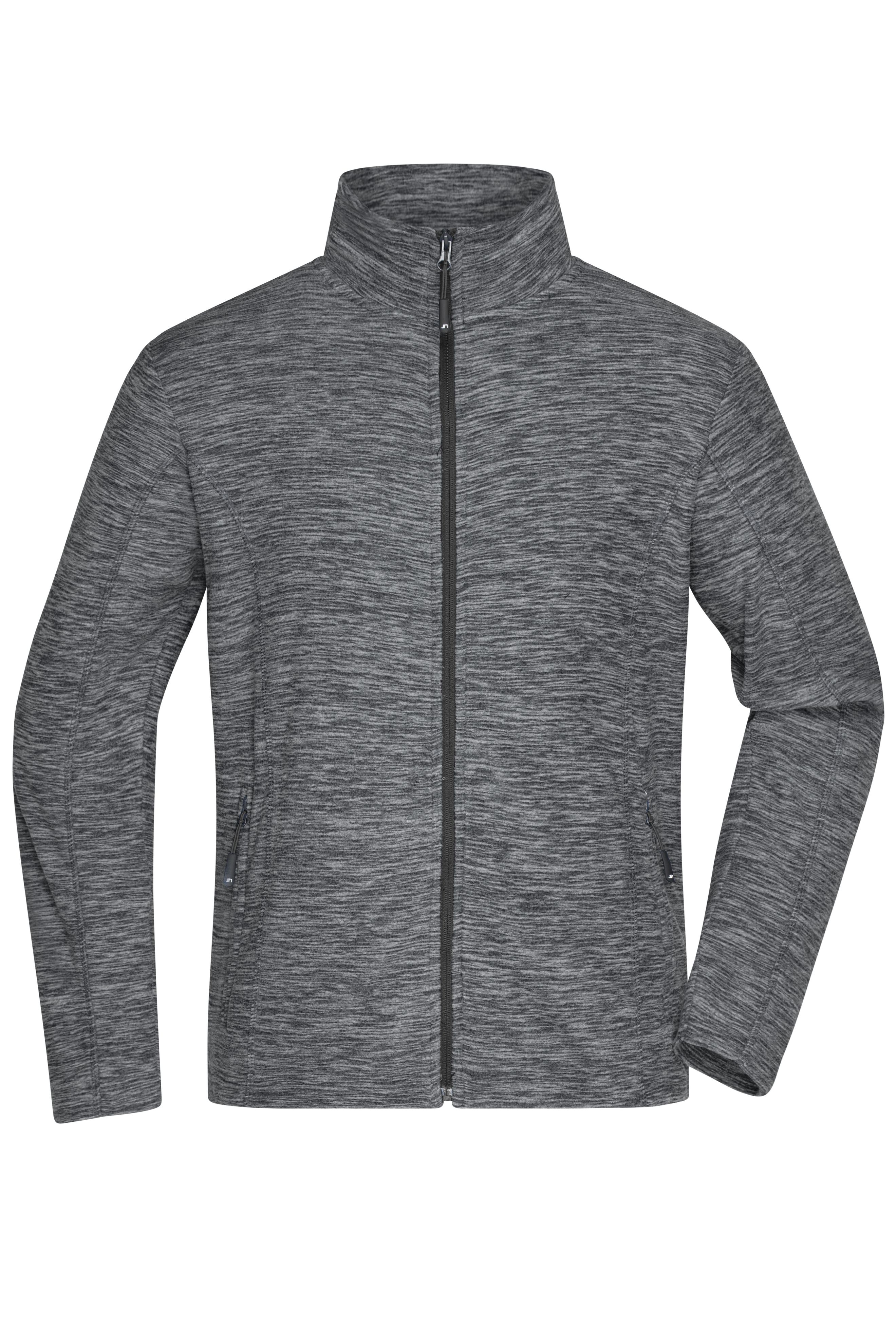 Men's Fleece Jacket JN770 Fleecejacke in modischer Melange-Optik