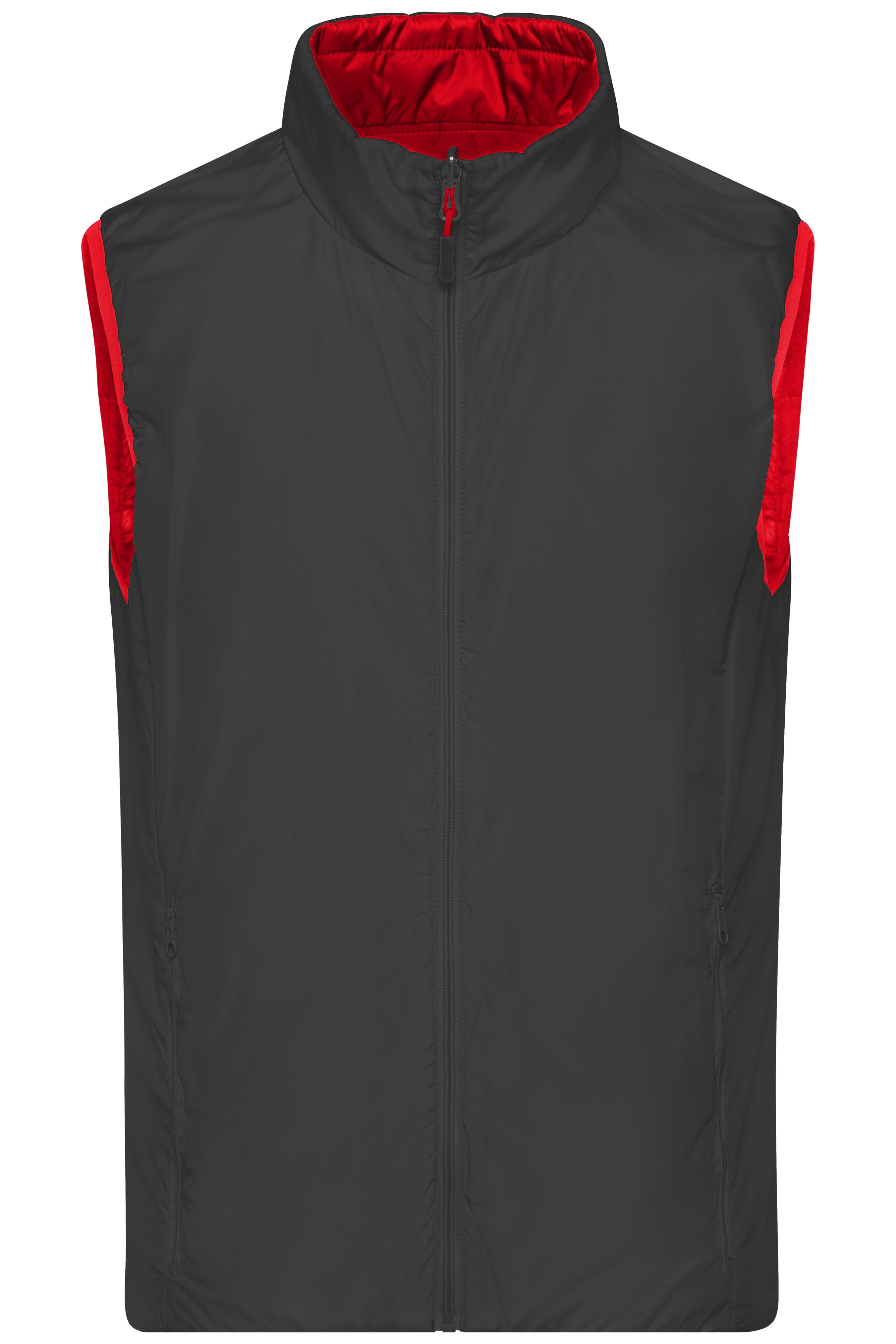 Men's Lightweight Vest JN1090 Leichte Wendeweste mit DuPont™ Sorona® Wattierung (nachwachsender, pflanzlicher Rohstoff)