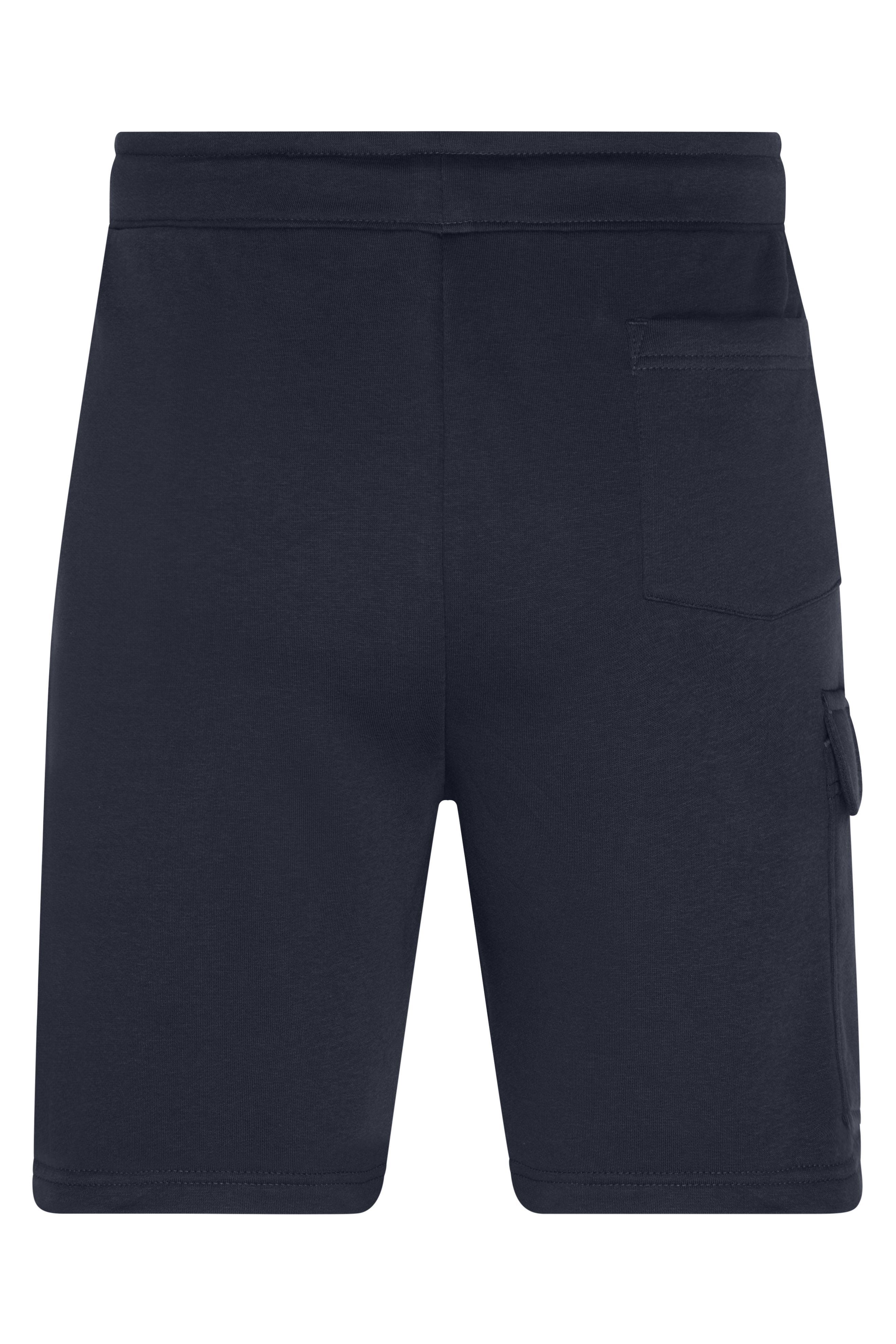 Men's Lounge Shorts 8038 Modische, kurze Sweat-Hose aus BIO-Baumwolle im Cargo-Style