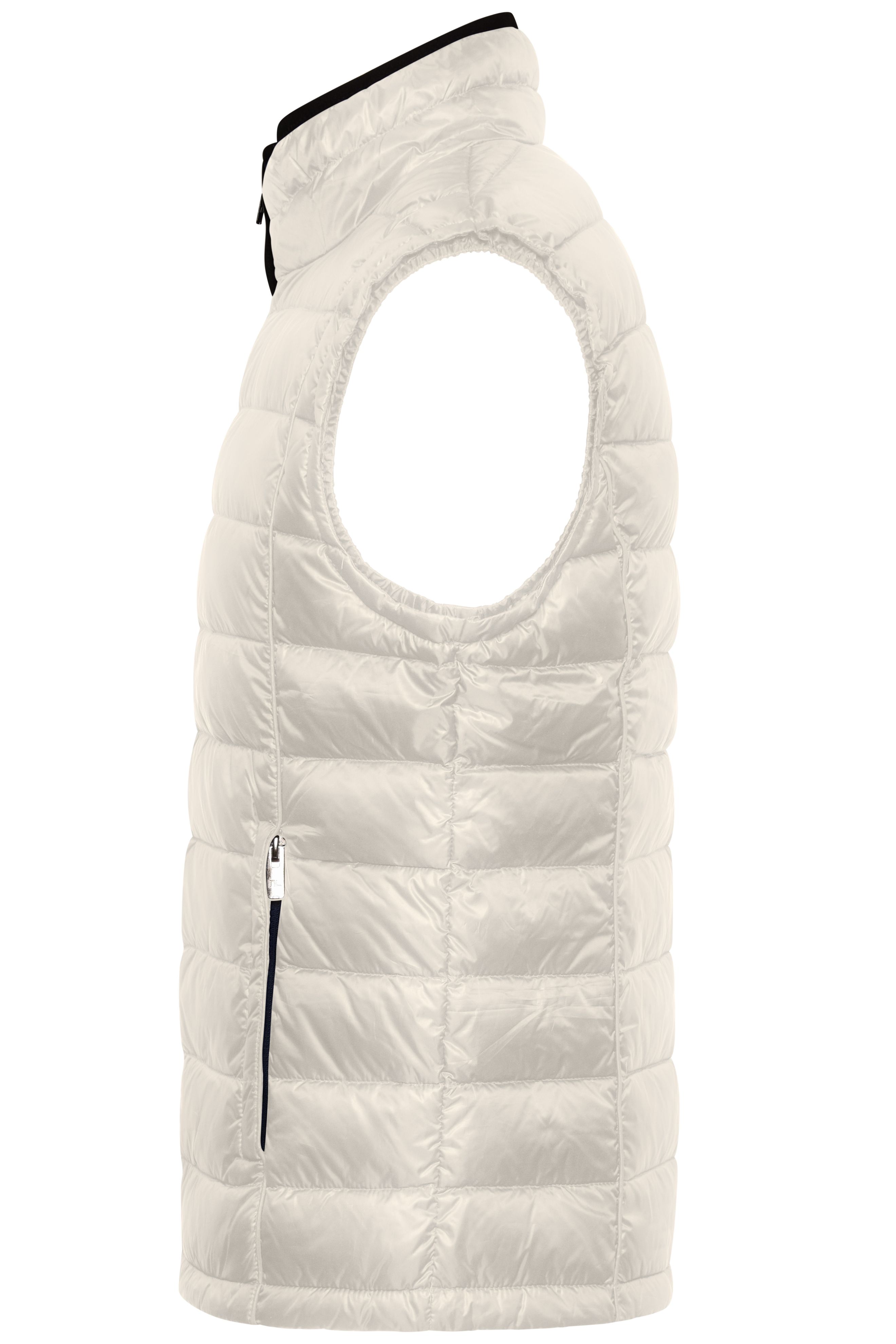 Men's Quilted Down Vest JN1080 Sportliche Daunenweste mit Stehkragen