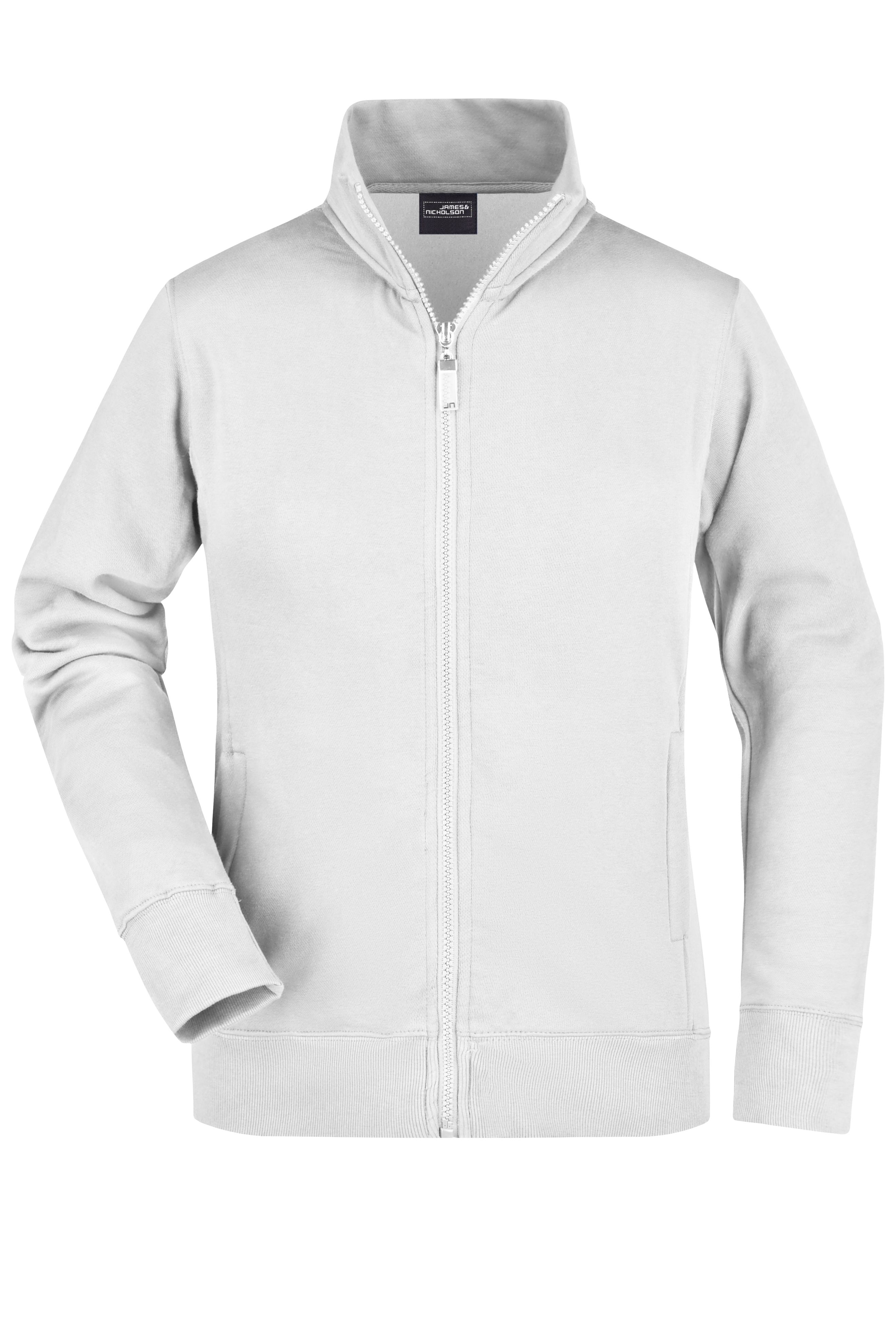 Ladies' Jacket JN052 Sweat-Jacke aus formbeständiger Sweat-Qualität