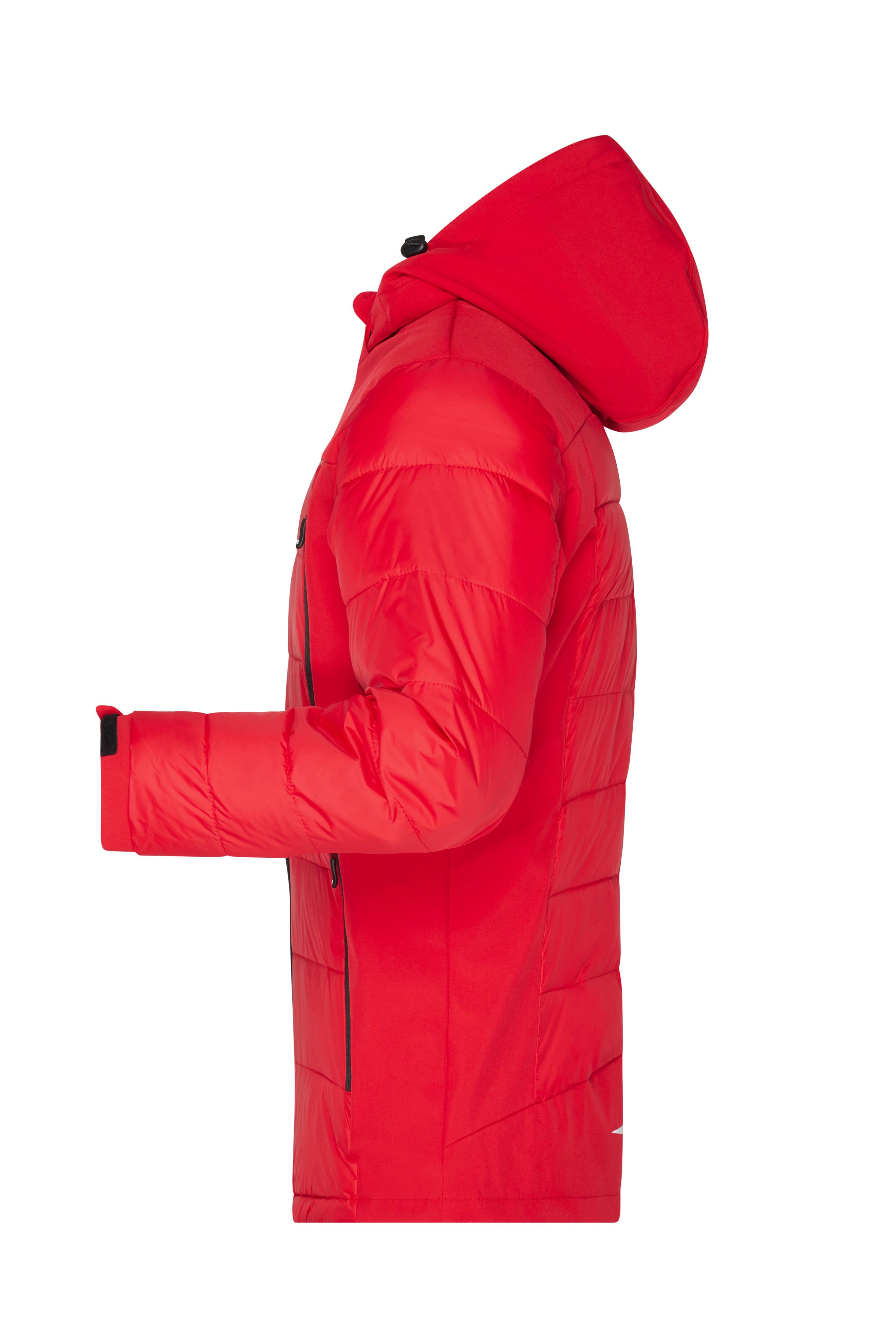 Men's Outdoor Hybrid Jacket JN1050 Thermojacke in attraktivem Materialmix