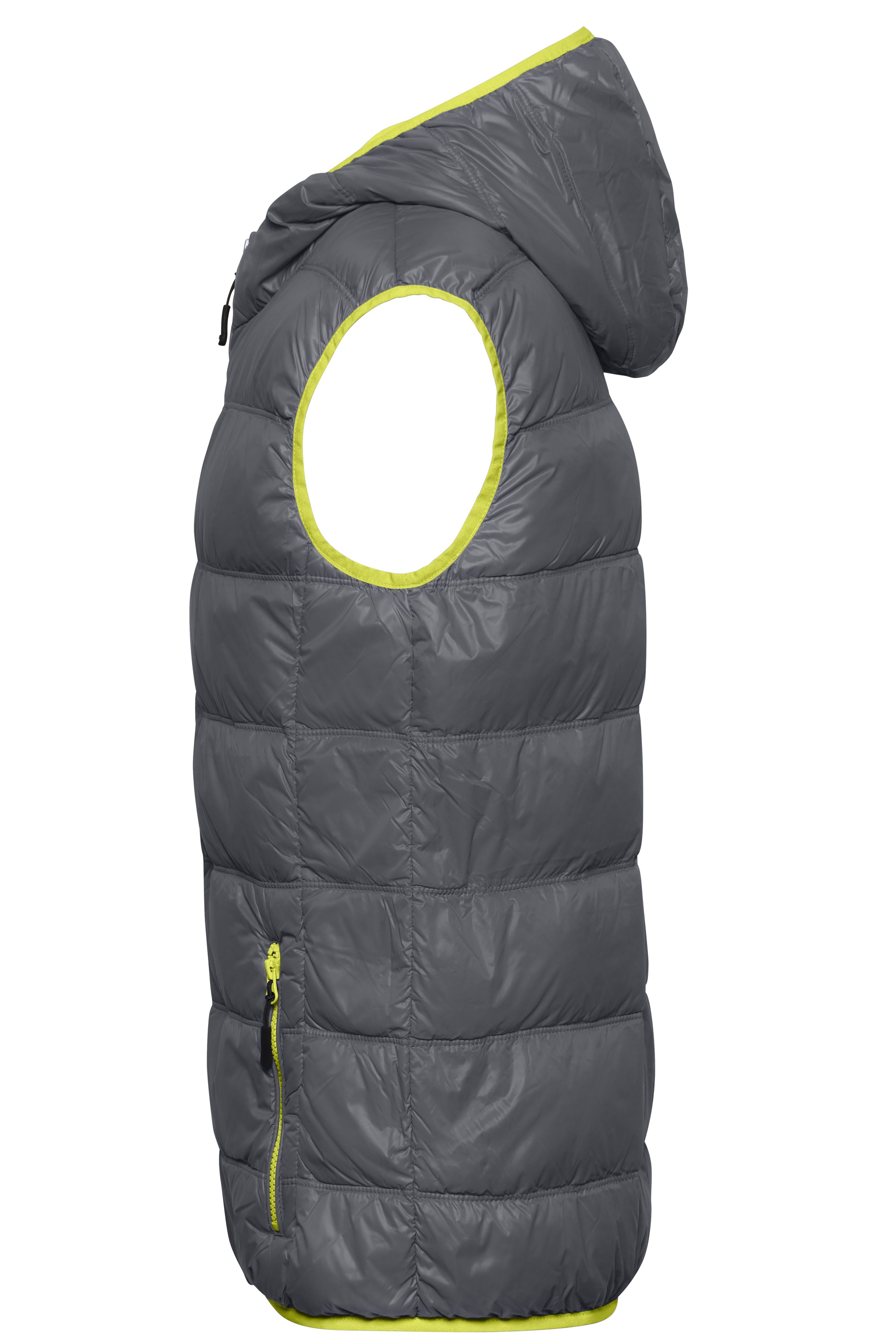 Men's Down Vest JN1062 Ultraleichte sportliche Daunenweste mit Kapuze