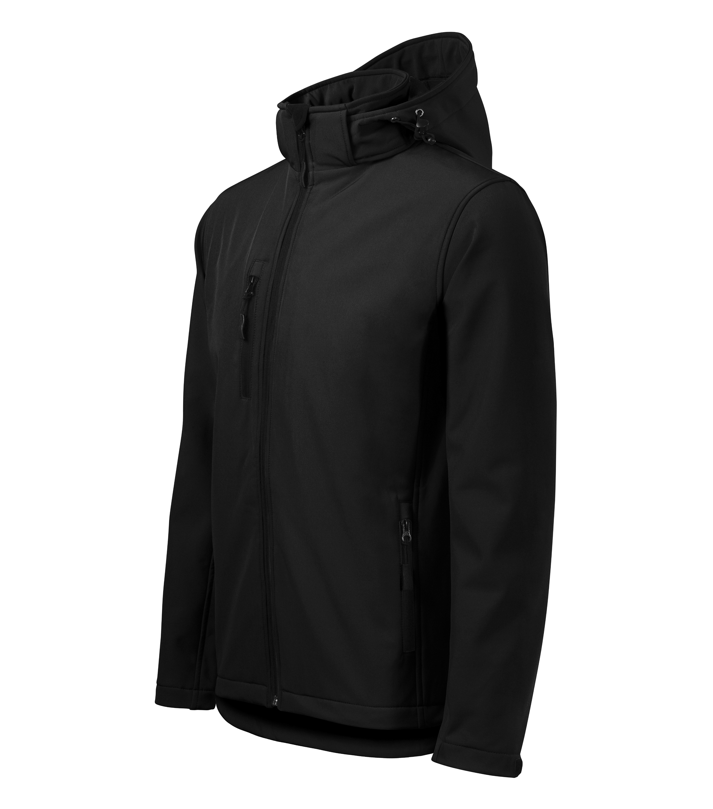 Softshelljacke für  Herren - Performance 522 - Brusttasche und abnehmbare Kapuze - Kapuzenjacke Herren für Herbst