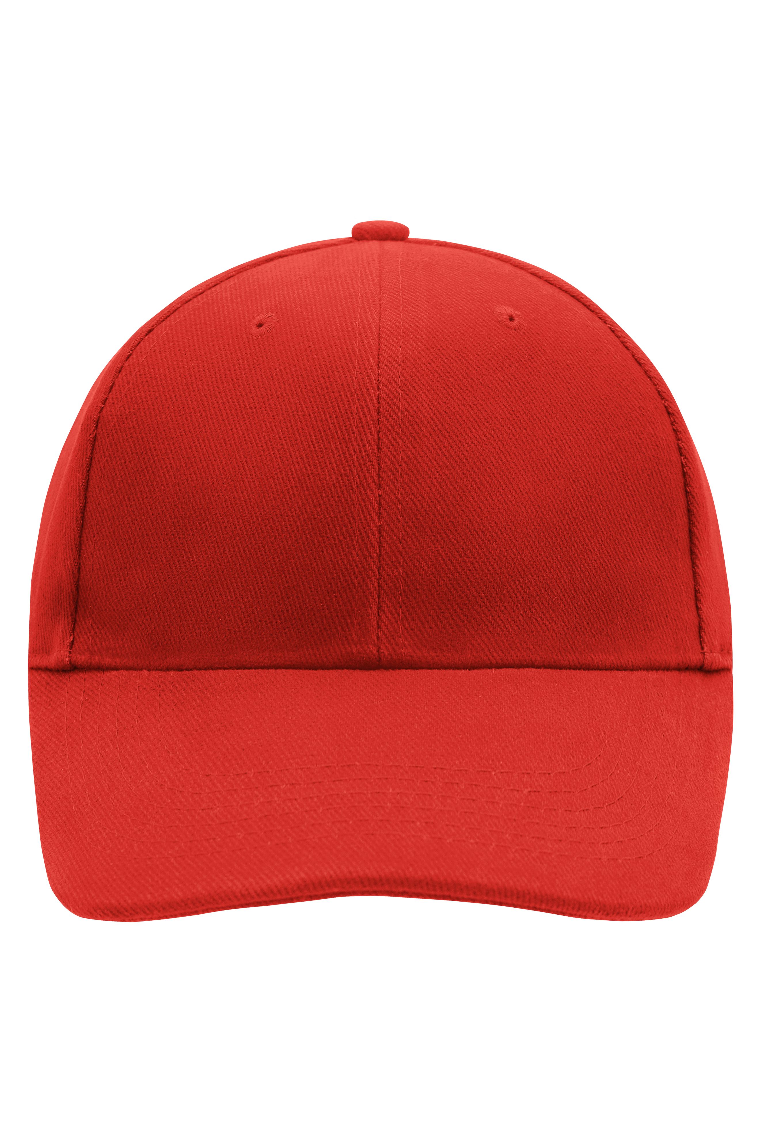 6 Panel Cap Low-Profile MB018 Klassisches 6 Panel Cap mit stirnanliegenden Frontpanels