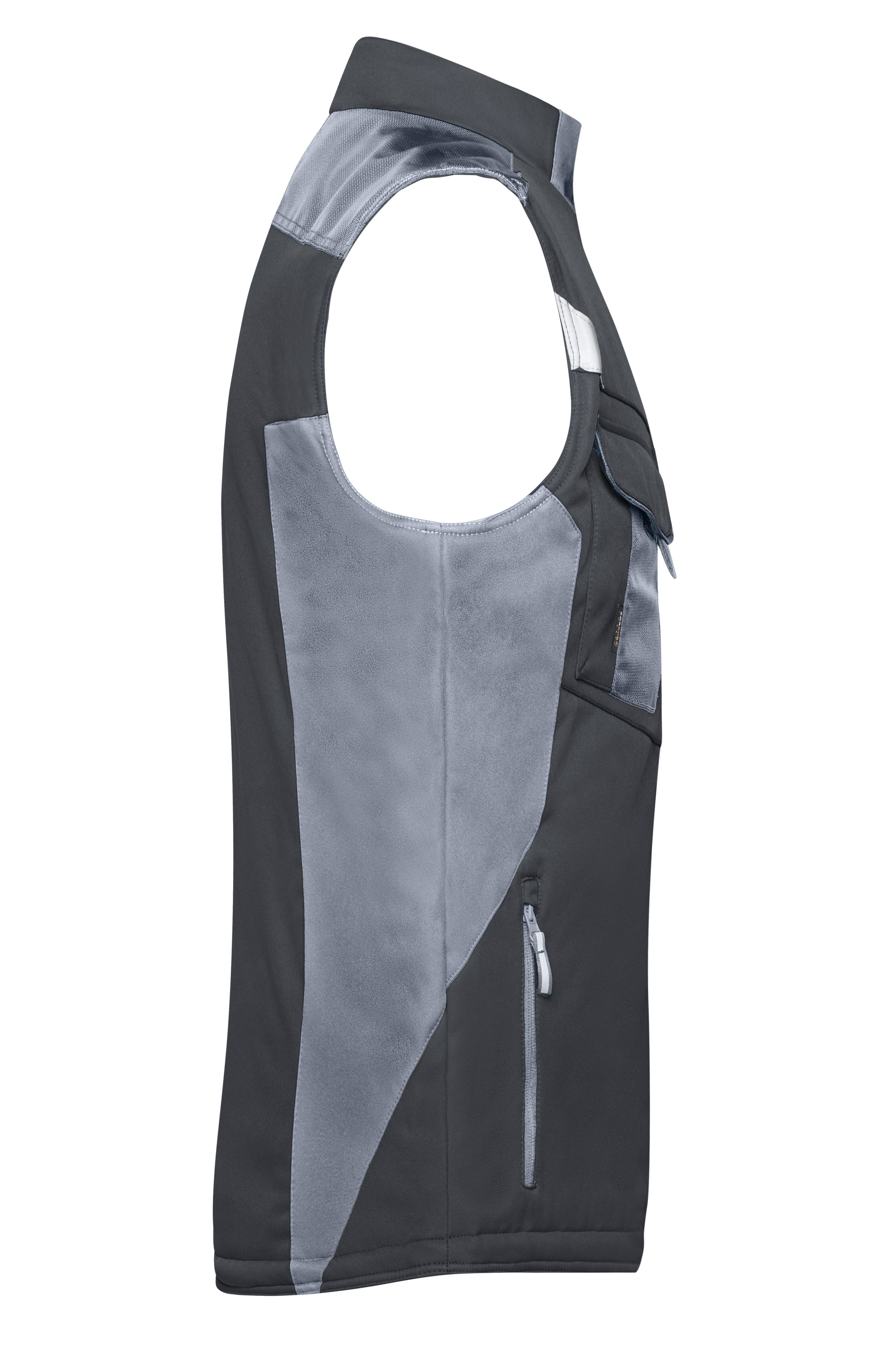 Craftsmen Softshell Vest - STRONG - JN825 Professionelle Softshellweste mit warmem Innenfutter