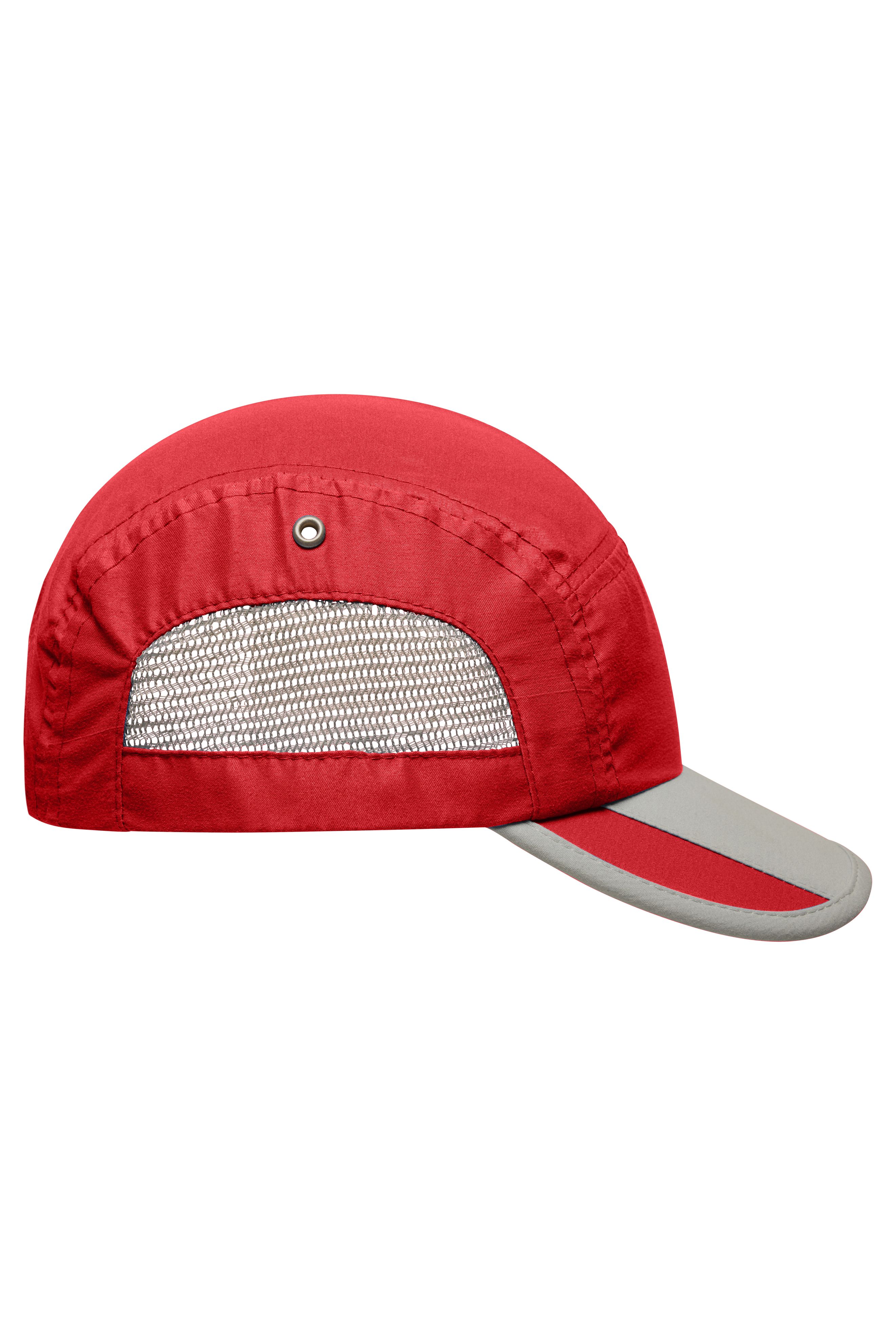 5 Panel Sportive Cap MB6522 Funktionelle, sehr leichte 5 Panel Cap aus weicher Microfaser