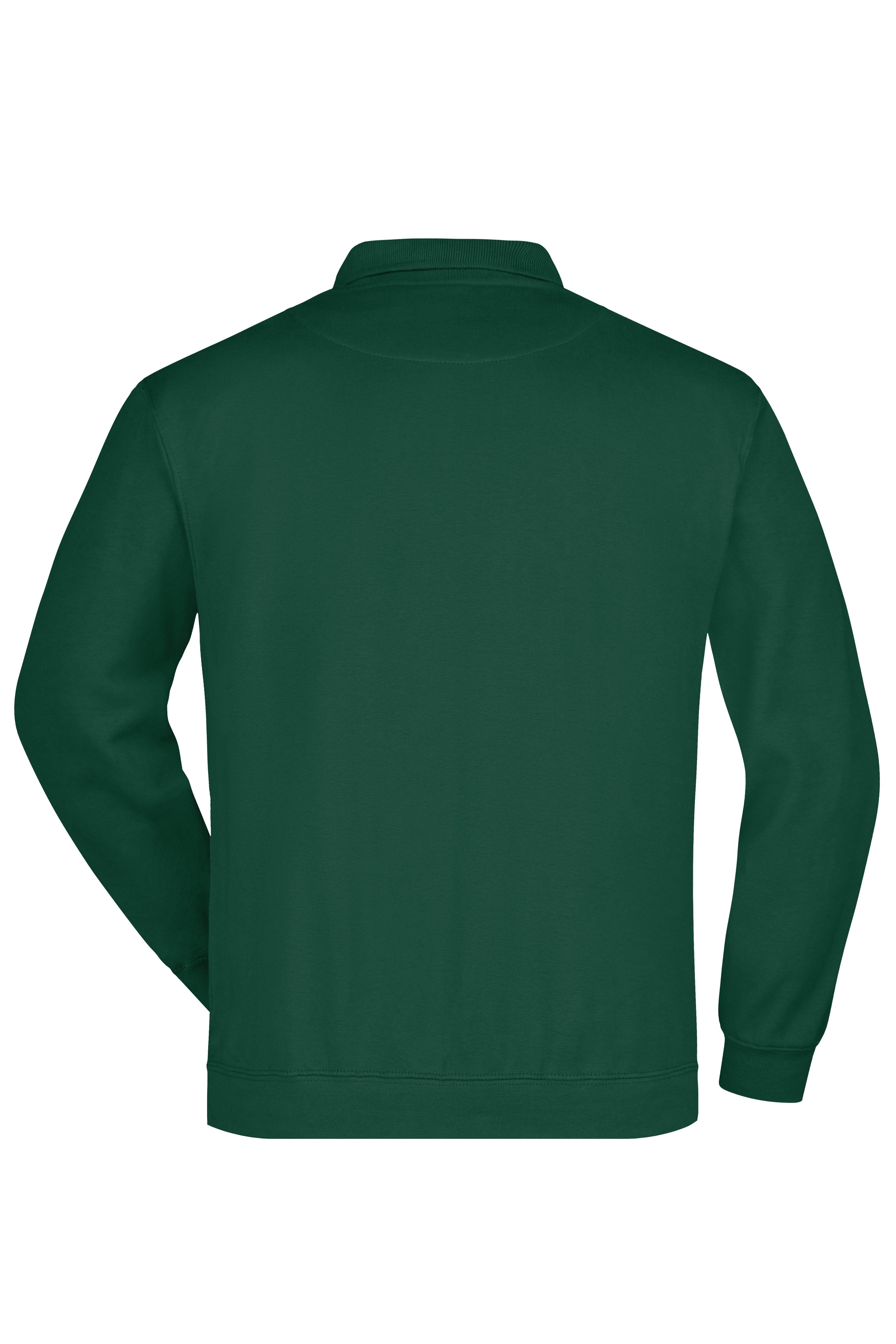 Polo-Sweat Heavy JN041 Klassisches Komfort Polo-Sweatshirt