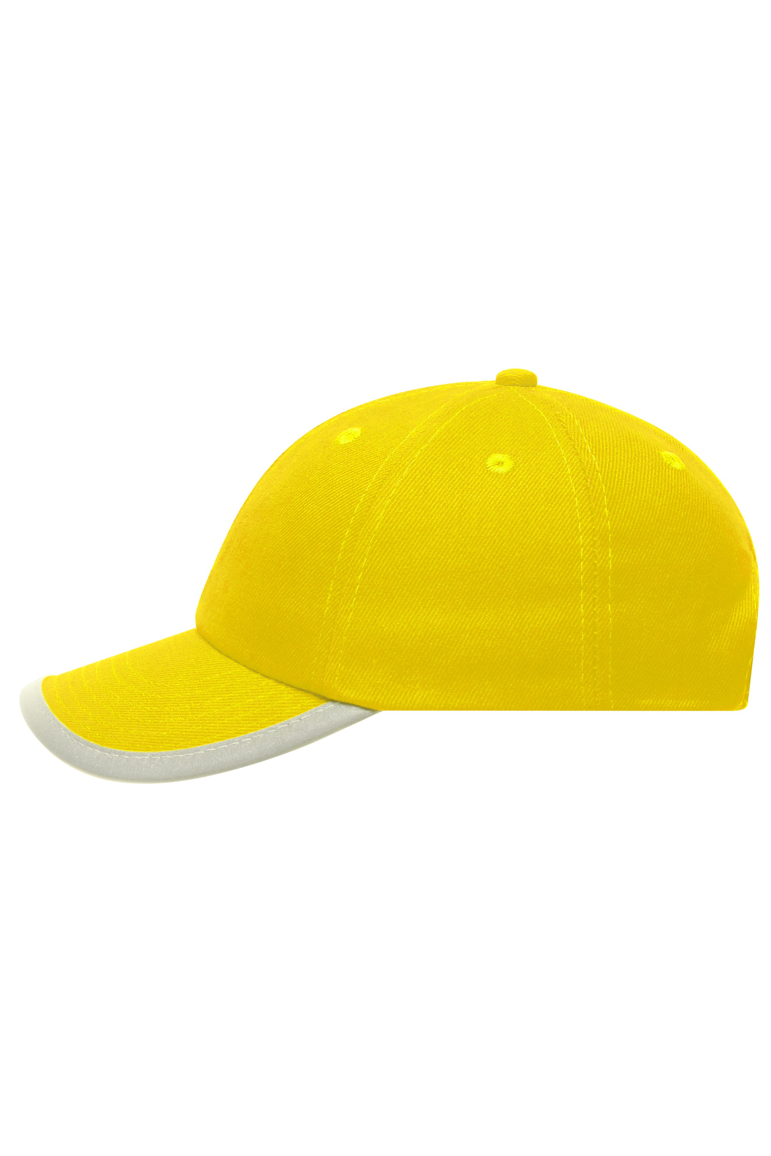 Security Cap for Kids MB6193 Originelles 6 Panel Cap mit reflektierender Schildeinfassung ( ohne Schutzfunktion/keine PSA )