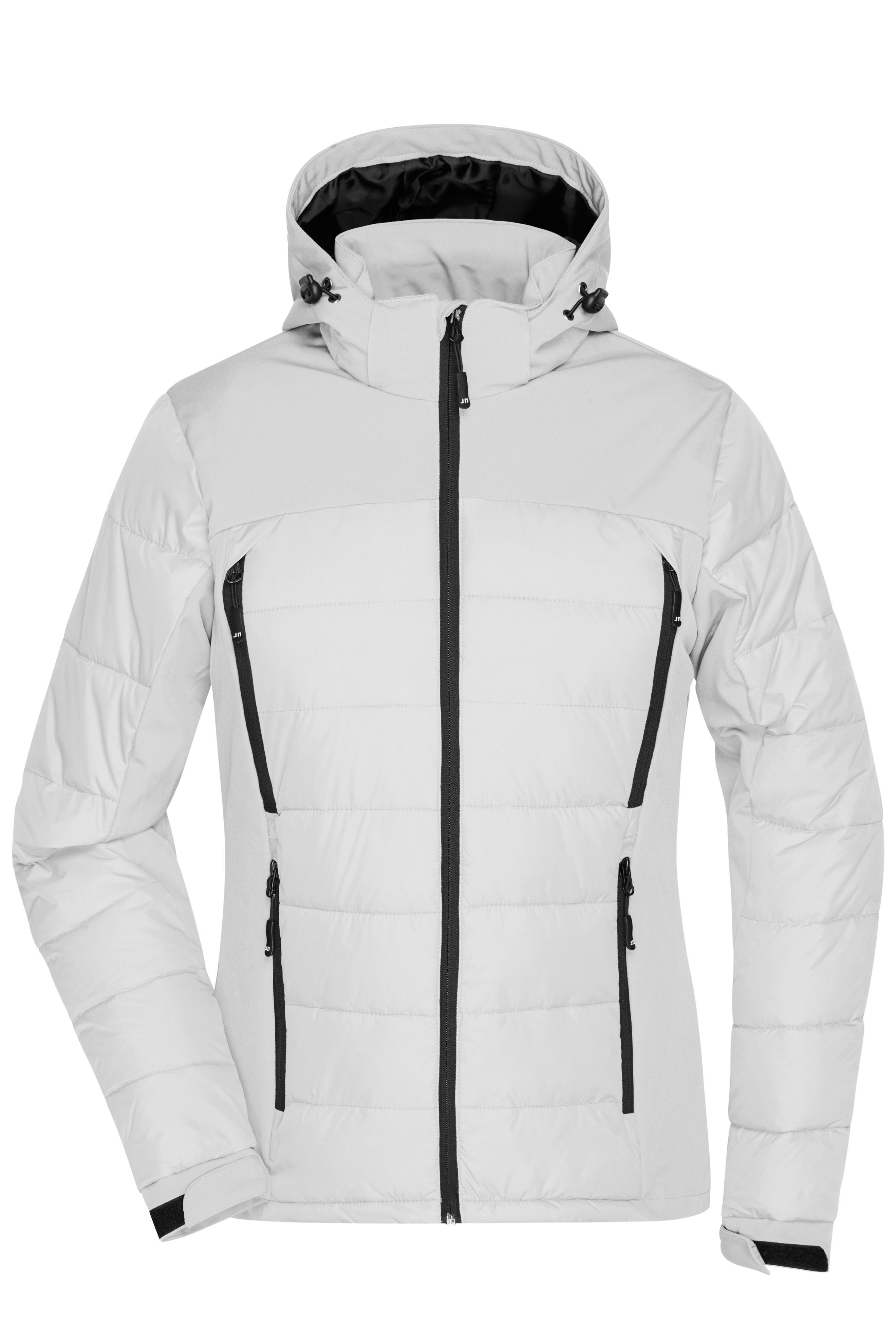 Ladies' Outdoor Hybrid Jacket JN1049 Thermojacke in attraktivem Materialmix