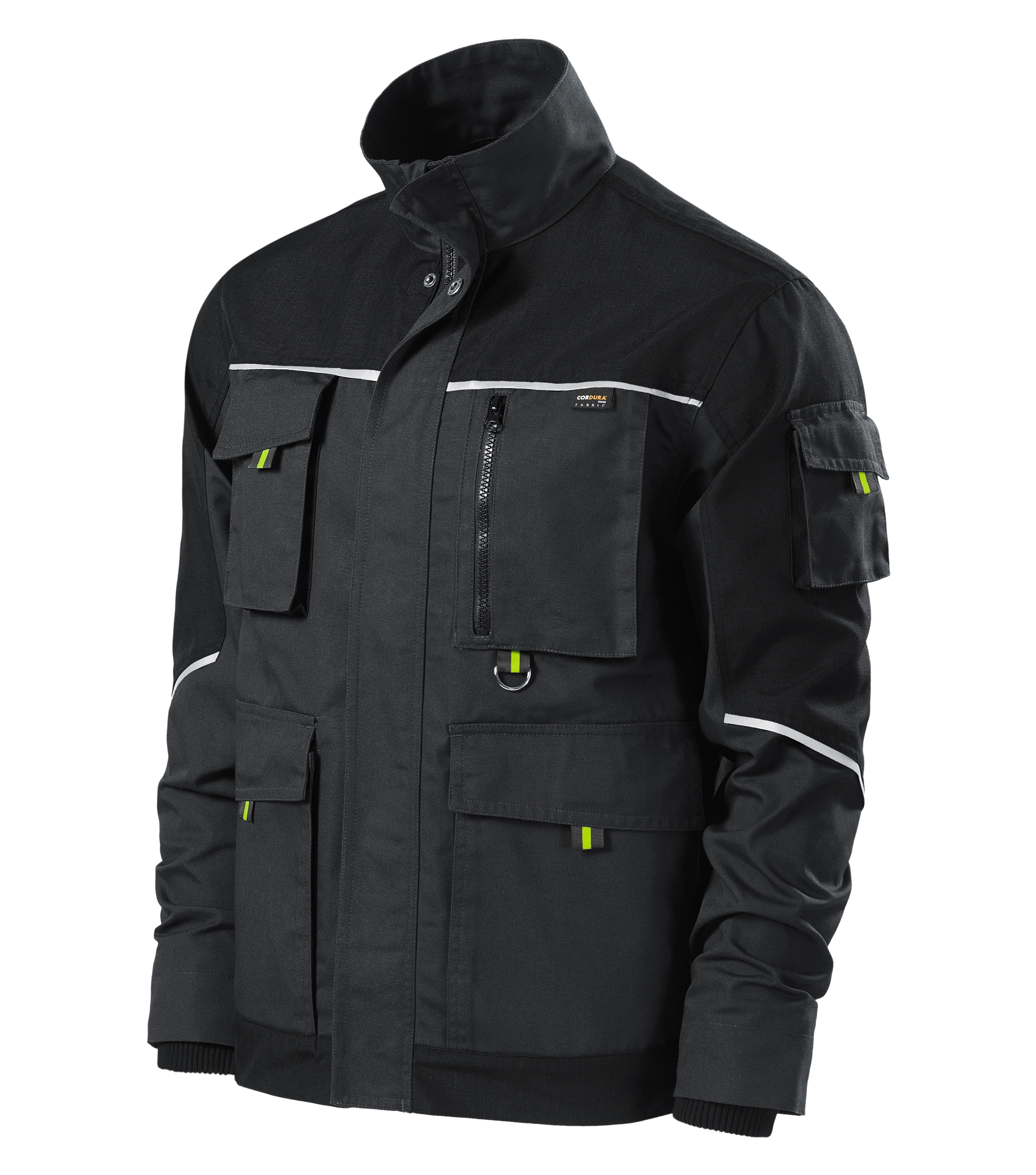 Arbeitsjacke Herren - RANGER W53 - 7 multifunktionale Taschen und Metall "D" Schlaufe für Schlüssel und ID Karten