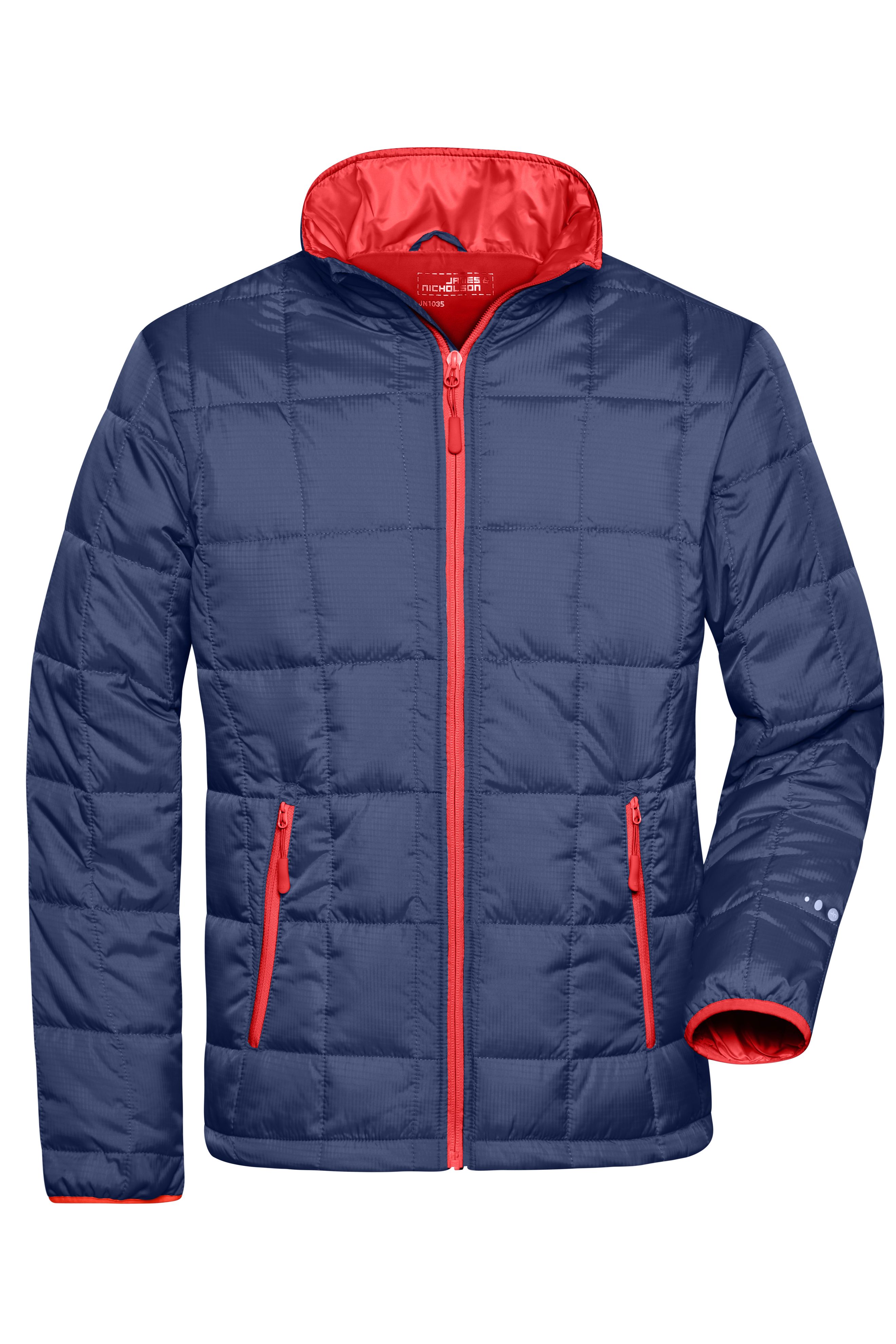 Men's Padded Light Weight Jacket JN1035 Steppjacke mit wärmender Thinsulate™3M-Wattierung