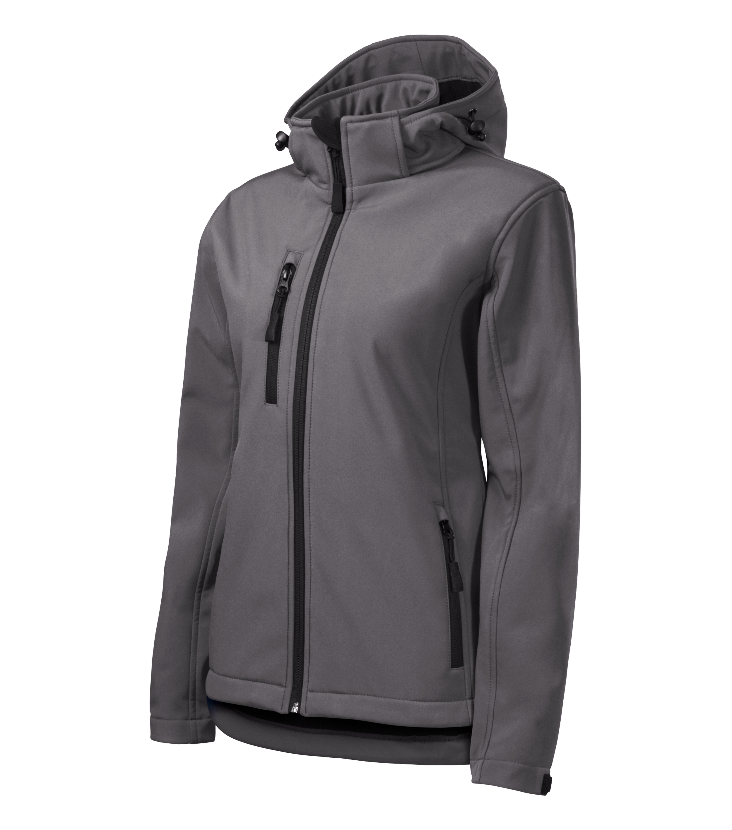 Softshelljacke Damen - Performance 521 - Brusttasche und abnehmbare Kapuze - Übergangsjacke für Damen geeignet als Wanderjacke