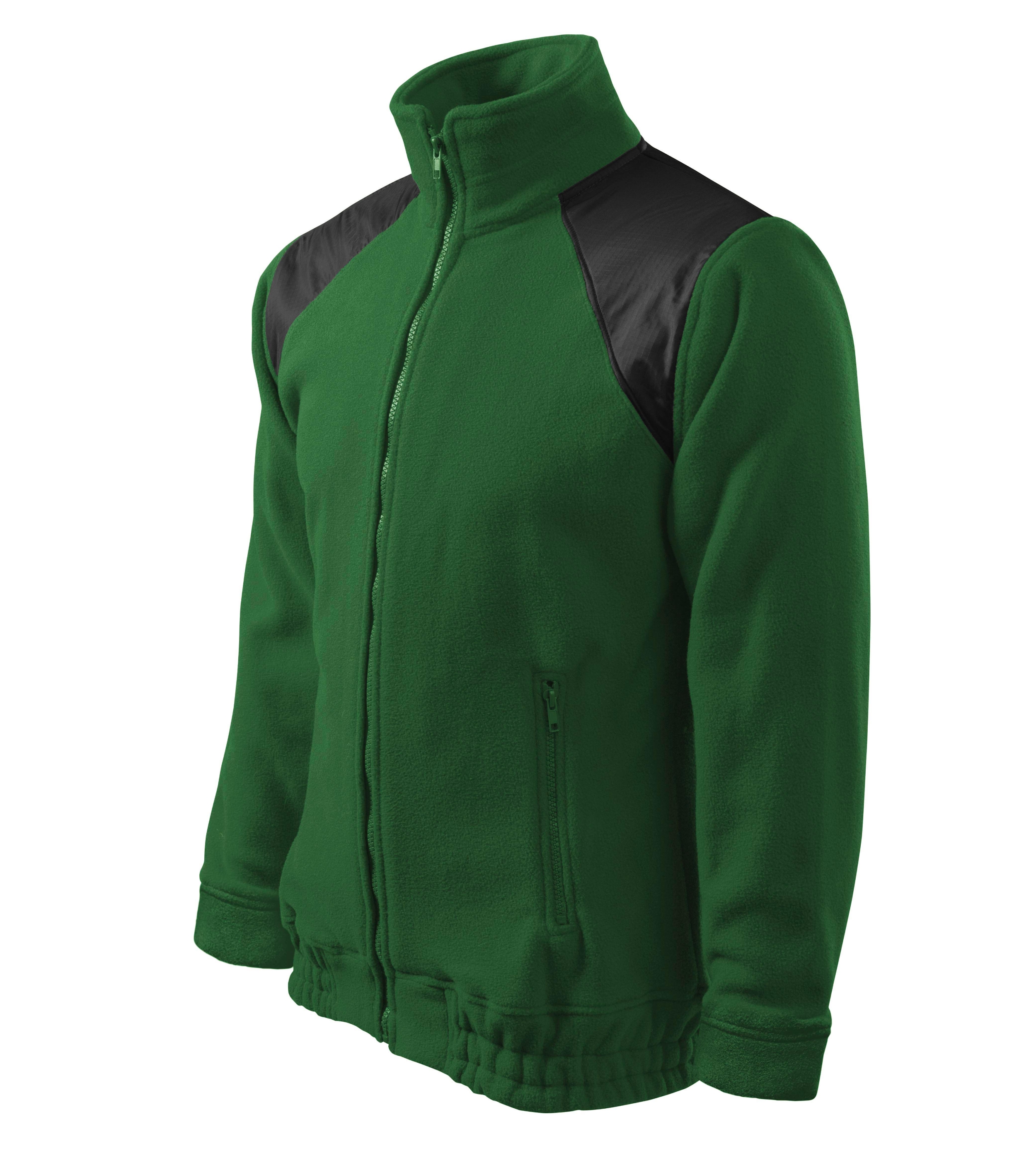 Damen und Herren Fleecejacke - JACKET HI-Q506 - Taschen mit Krampenreißverschluss und Saum mit elastischem Band