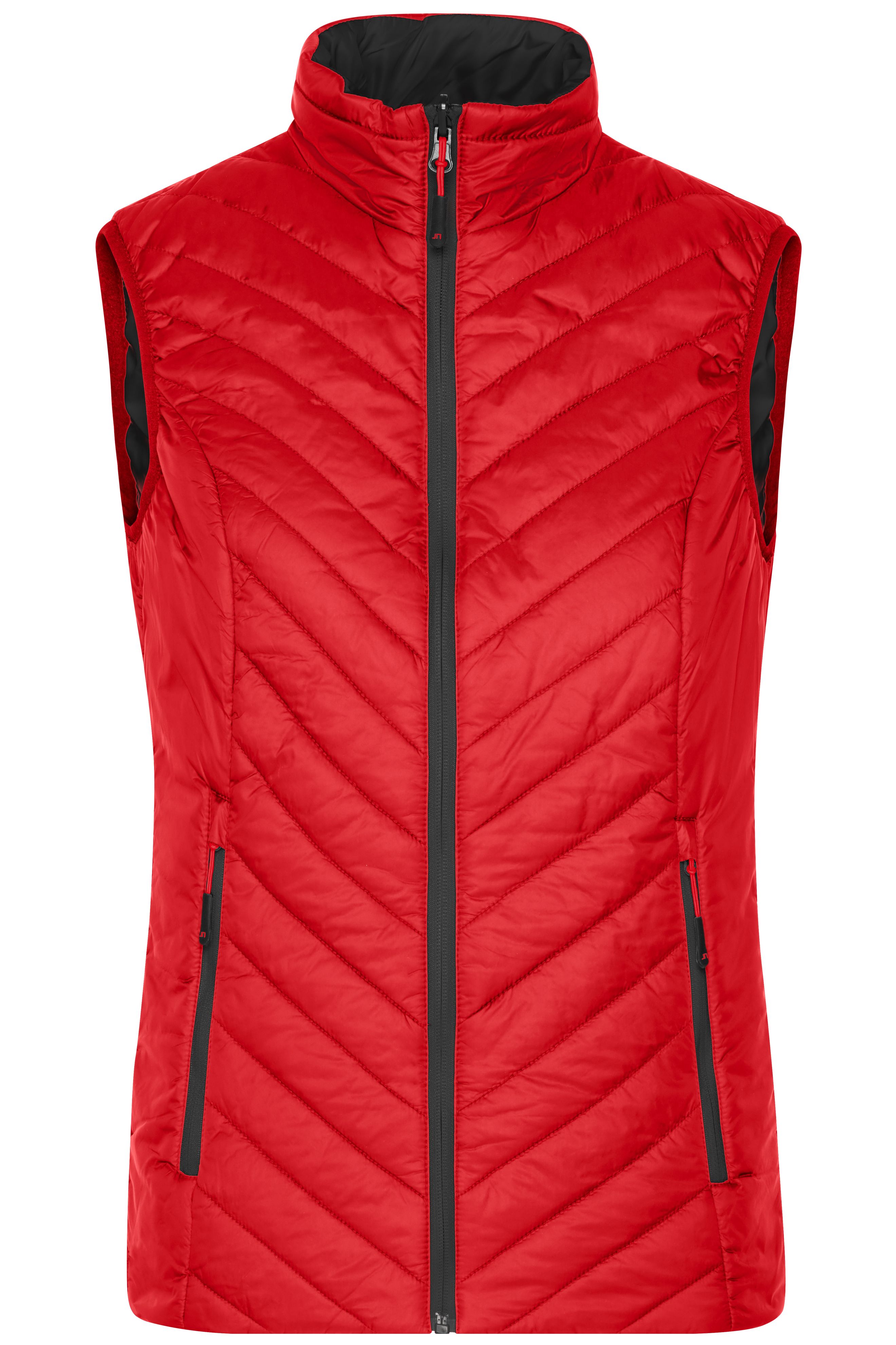 Ladies' Lightweight Vest JN1089 Leichte Wendeweste mit DuPont™ Sorona® Wattierung (nachwachsender, pflanzlicher Rohstoff)