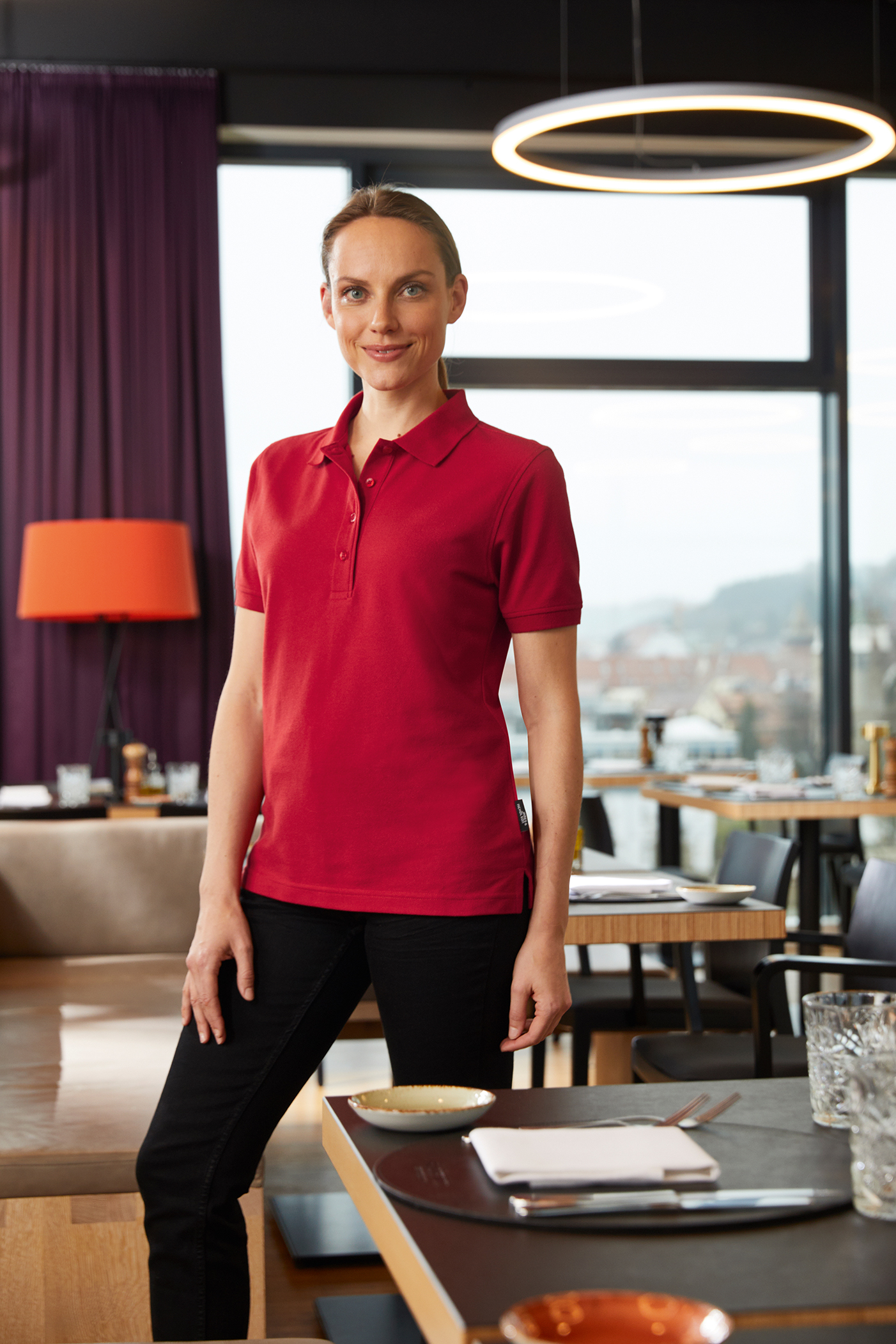 Ladies' BIO Workwear Polo JN873 Pflegeleichtes und strapazierfähiges Polo